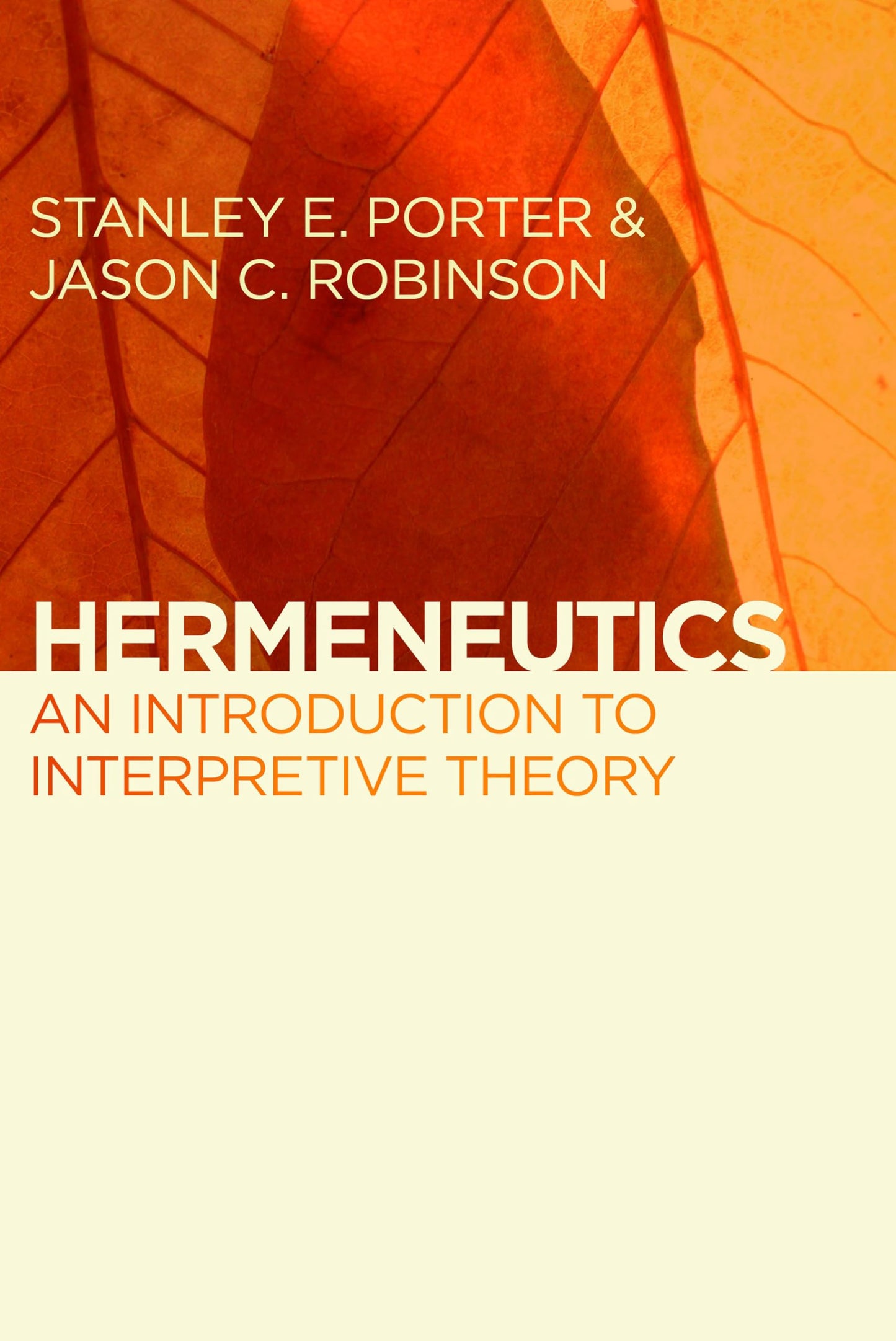 Libro: Hermeneutics: An Introduction to Interpretive Theory