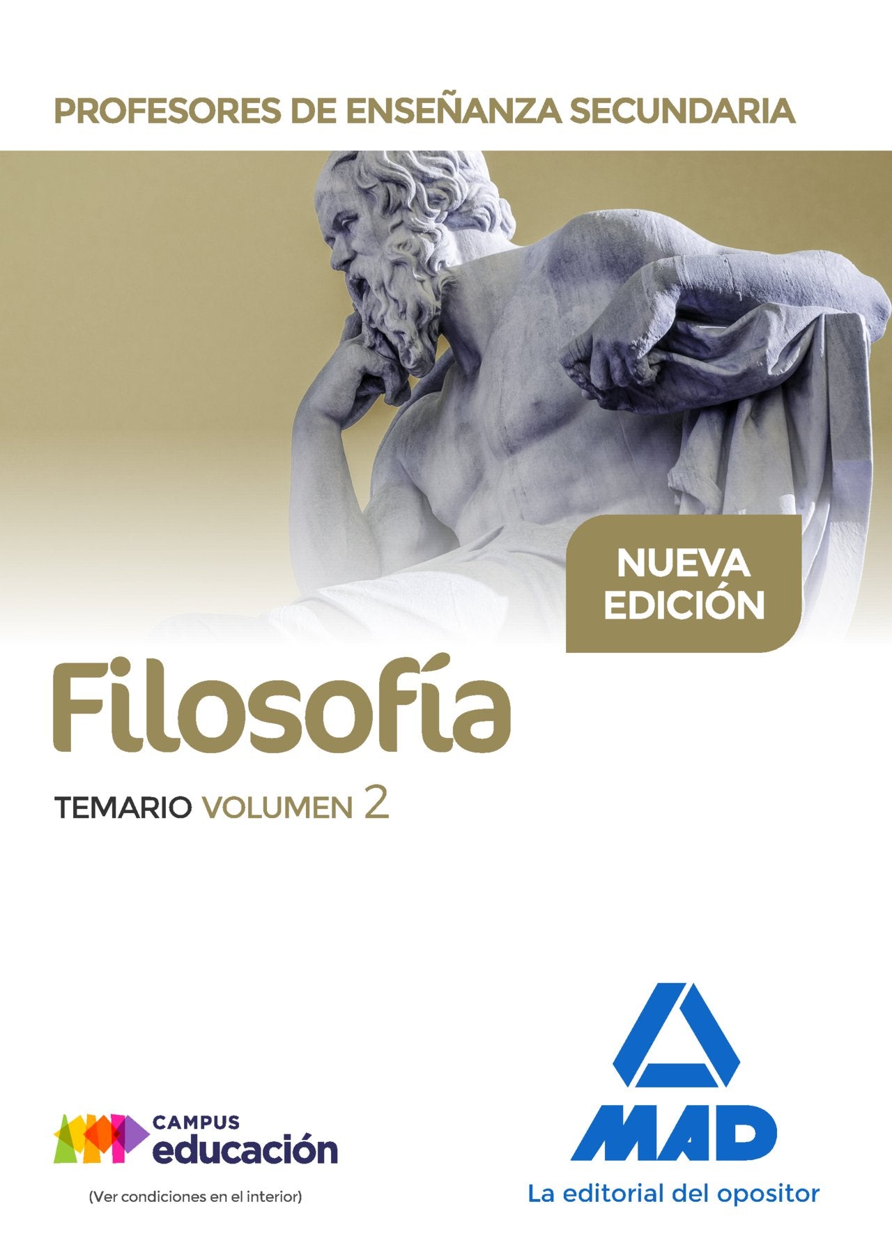Libro: Profesores de Enseñanza Secundaria Filosofía Temario volumen 2