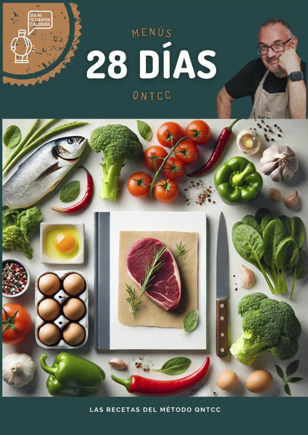 Libro: Las recetas del Método QNTCC: Menús 28 días