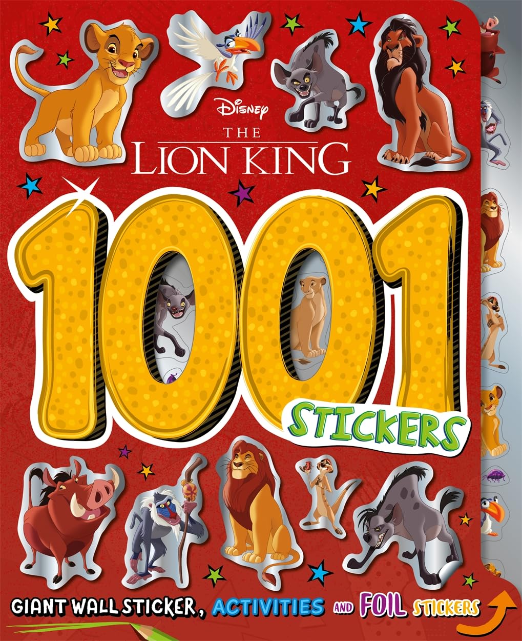 Libro: Disney The Lion King: 1001 Stickers