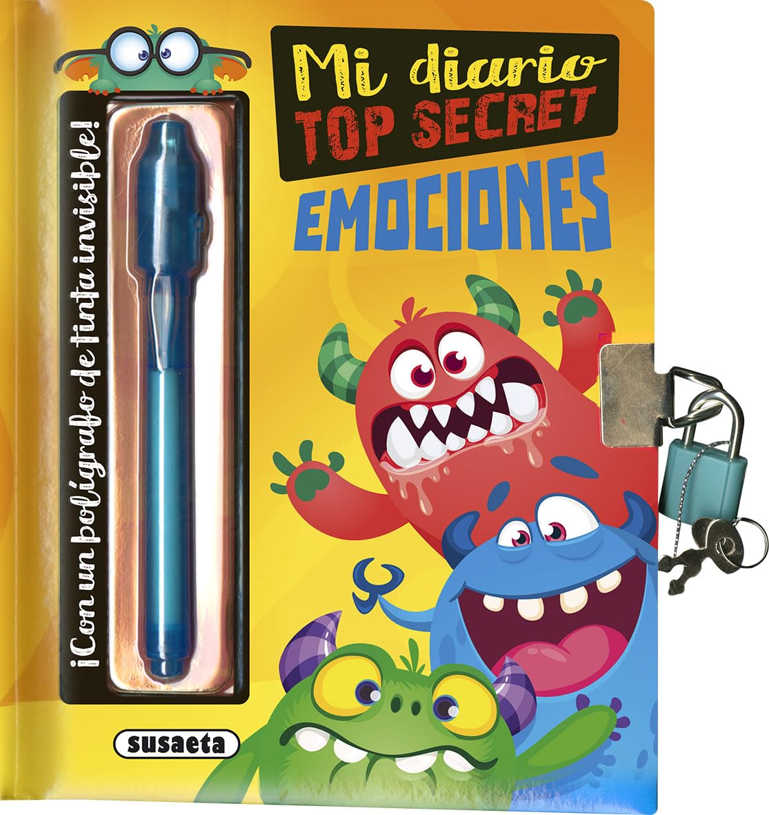 Libro: Susaeta - Mi diario Top Secret Emociones