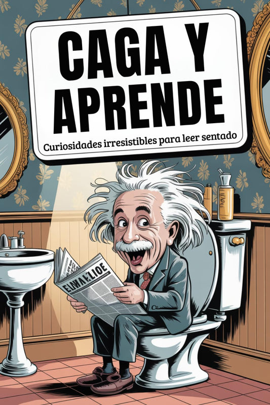 Caga y Aprende: Curiosidades Irresistibles para leer Sentado! Impresiona a amigos y familiares con 297 bombas de baño que dejan marca (Regalos Originales para Hombre)