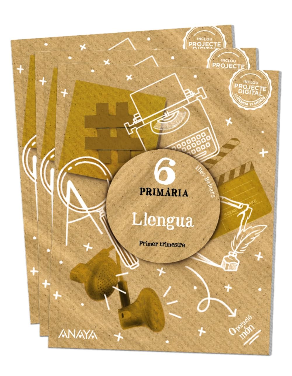 Libro: Llengua 6.
