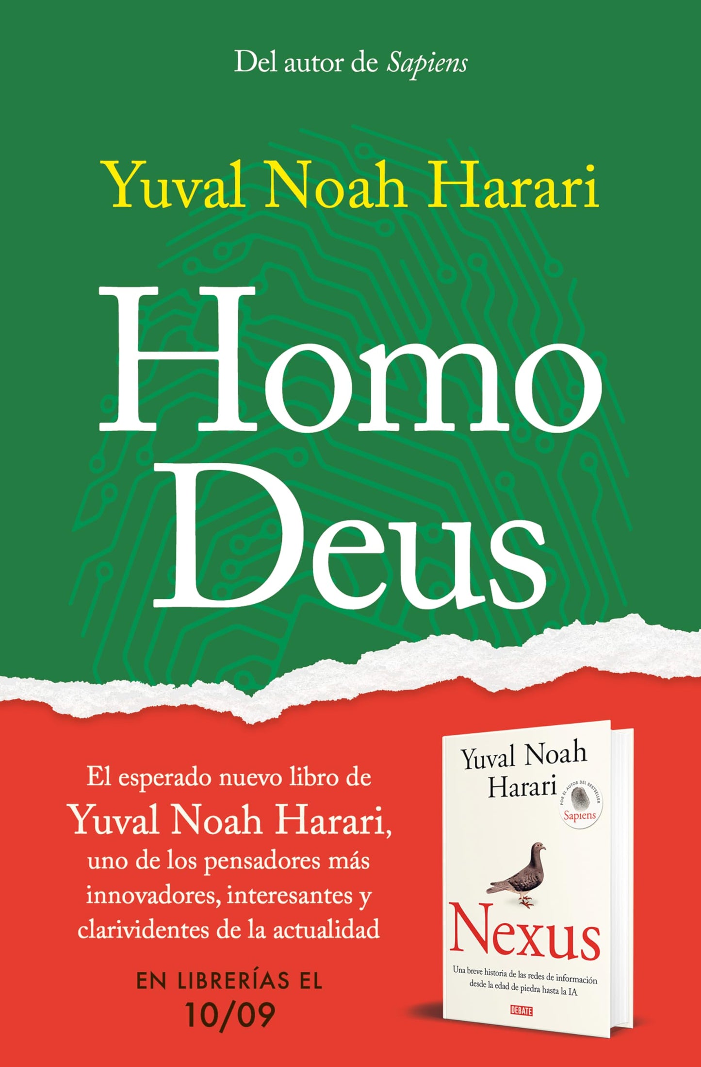Libro: Homo Deus: Breve historia del mañana (Best Seller)