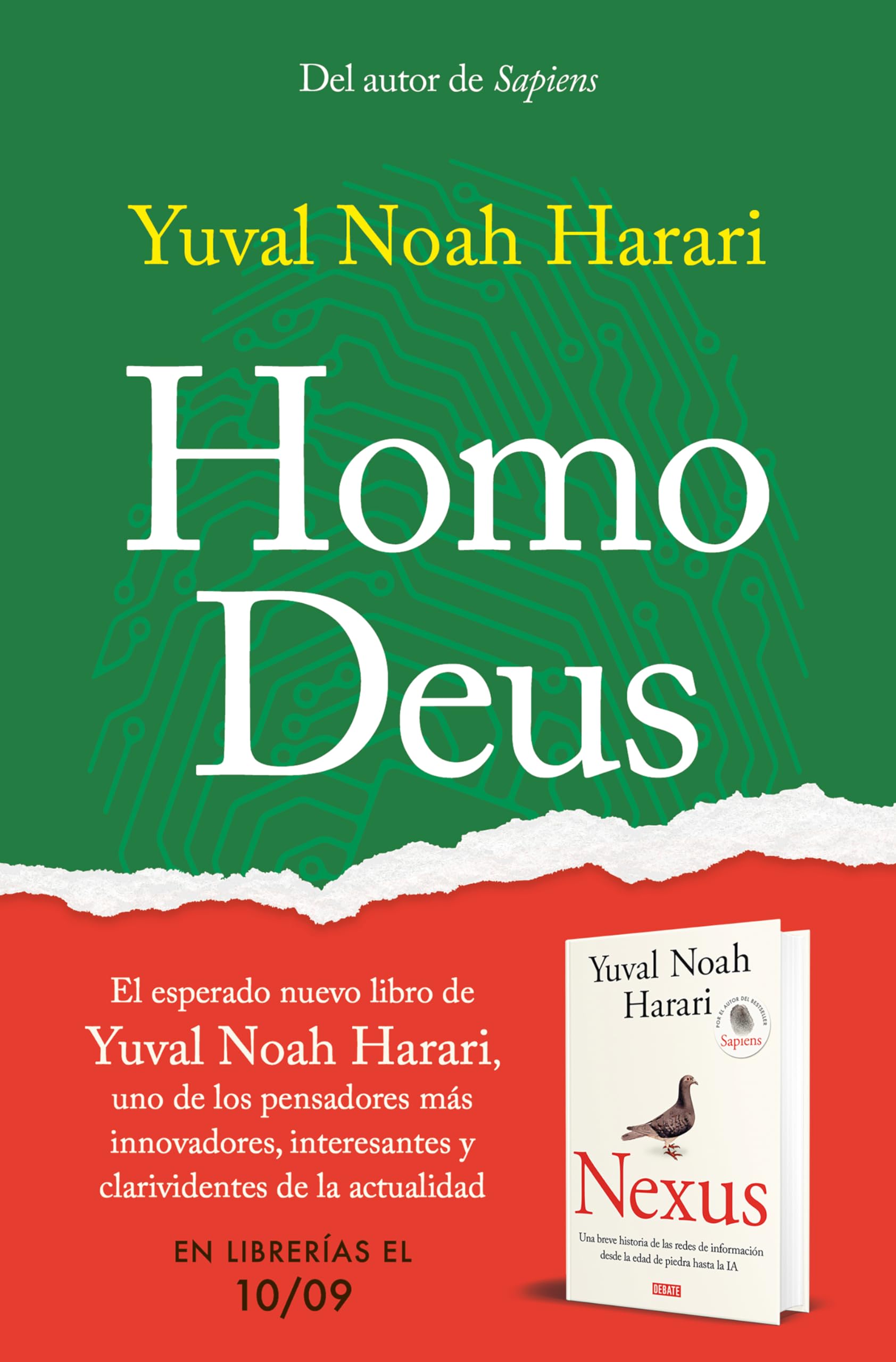 Libro: Homo Deus: Breve historia del mañana (Best Seller)