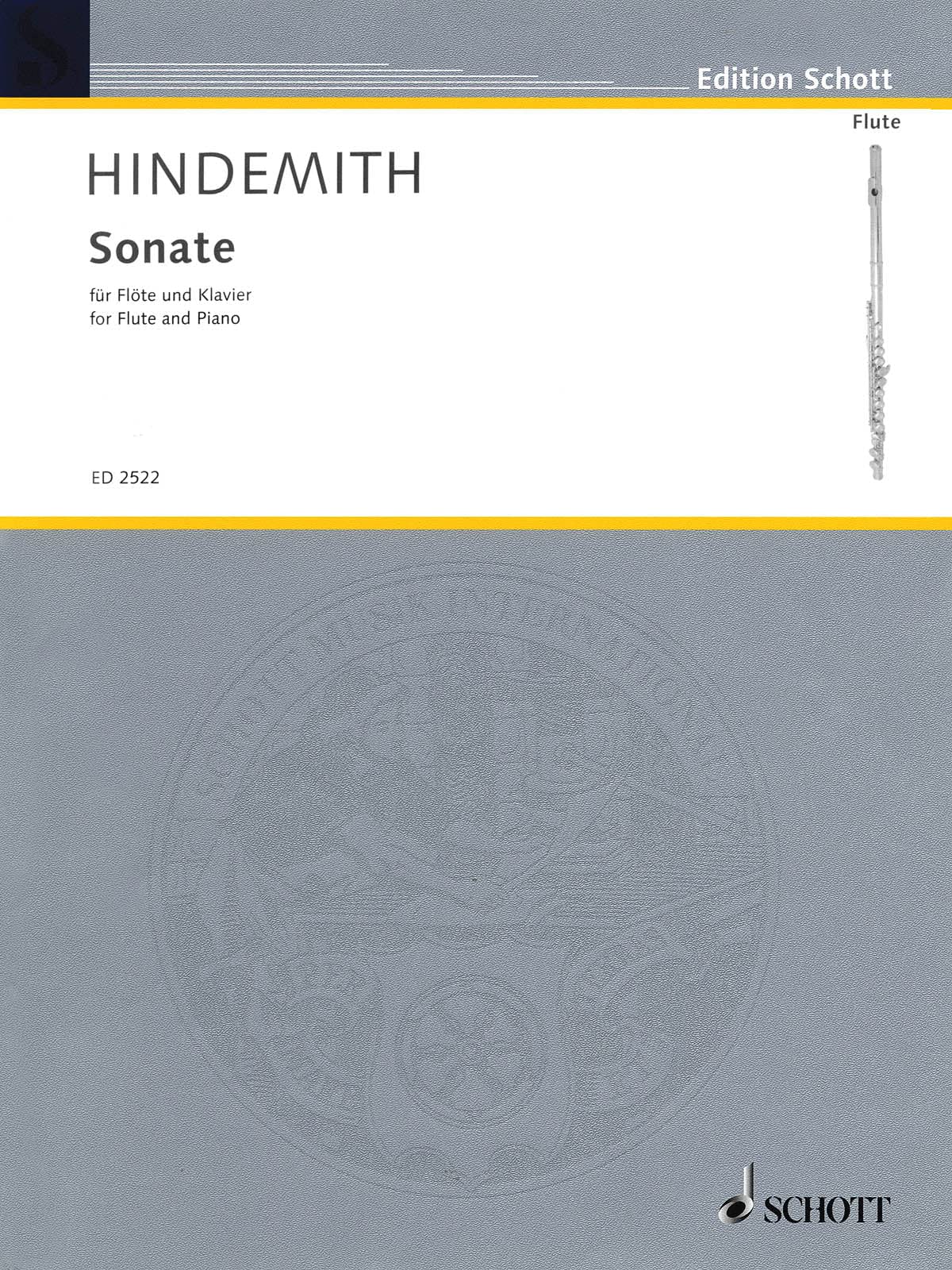 Libro: Hindemith: Flute Sonata