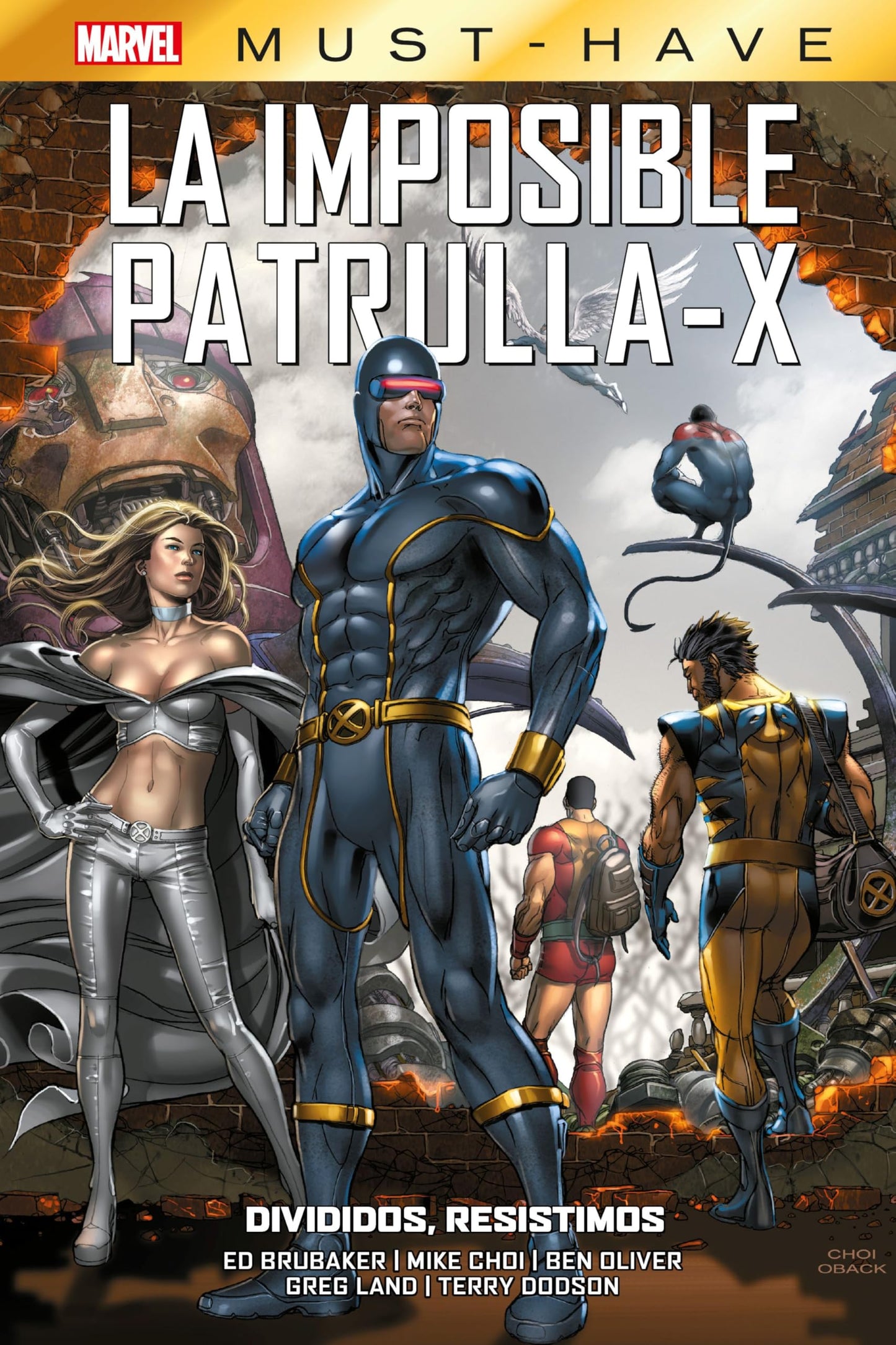 Libro: Marvel must have imposible patrulla-x 11. divididos, resistimos