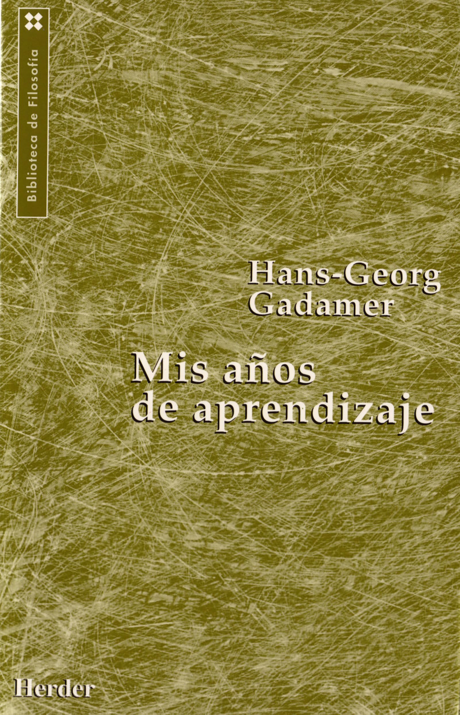 Libro: Mis años de aprendizaje