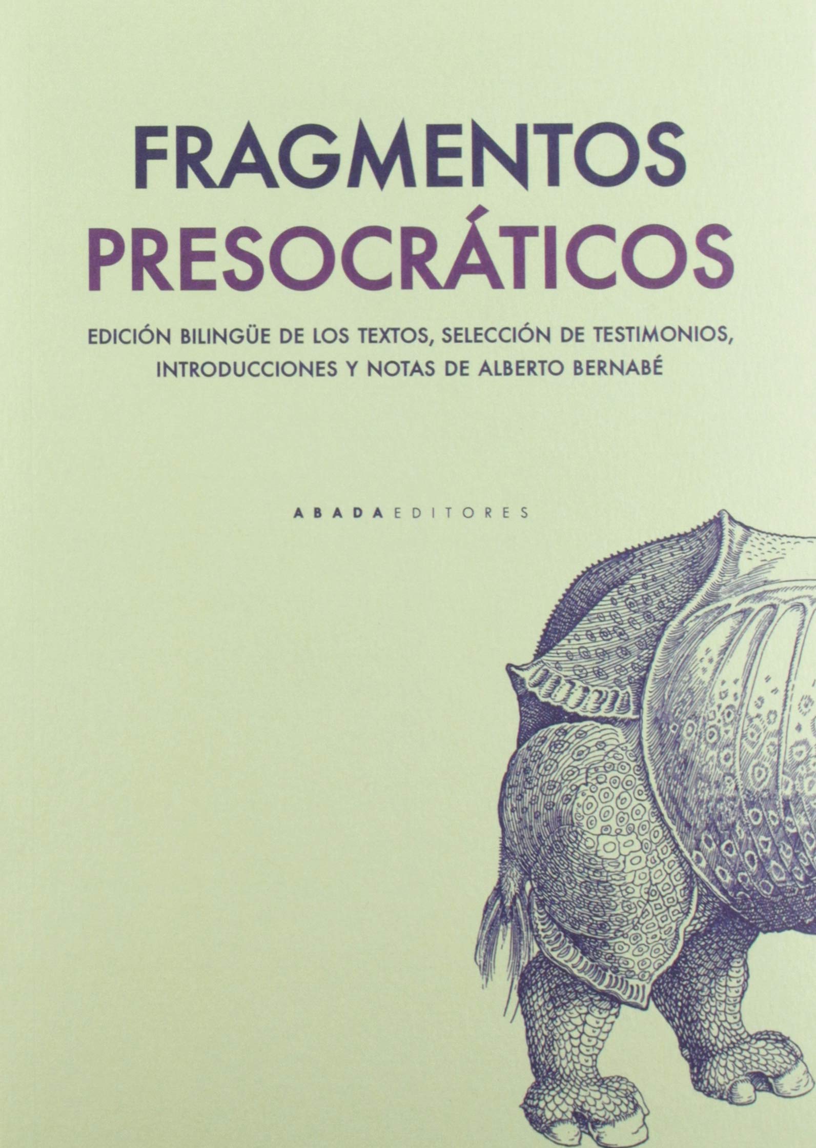 Libro: Fragmentos presocráticos
