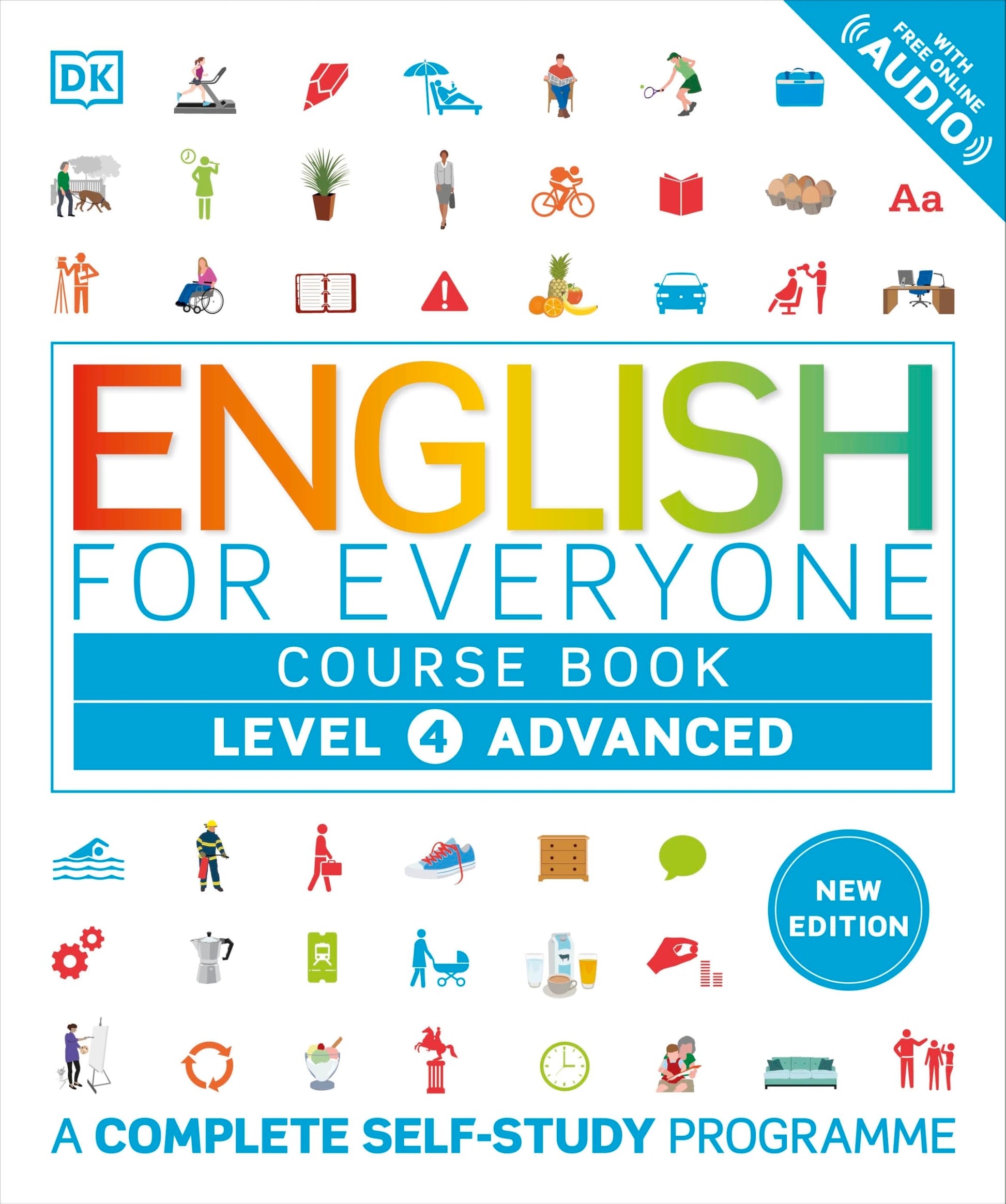 Libro: English for Everyone Course Book Level 4 Advanced: A Complete Self-Study Programme