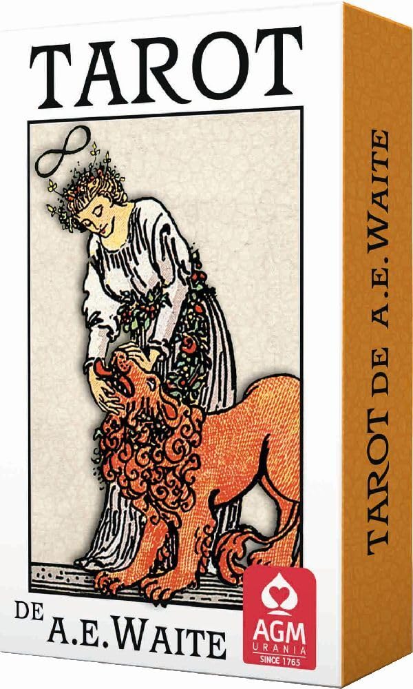 Libro: Tarot of A.E. Waite (Premium Edition, Pocket, Spanish), m. 1 Buch, m. 78 Beilage