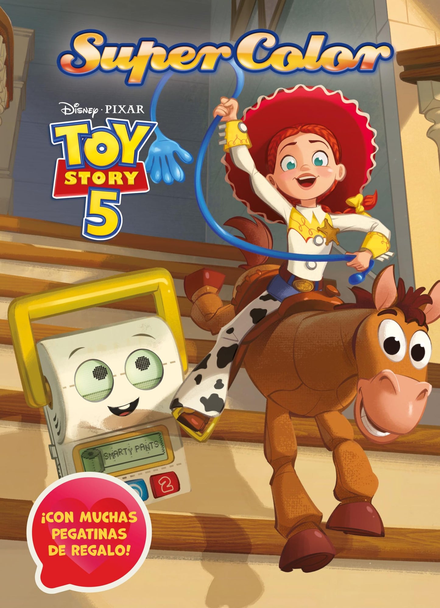 Toy Story 5. Supercolor: Con pegatinas (DISNEY. TOY STORY 5)