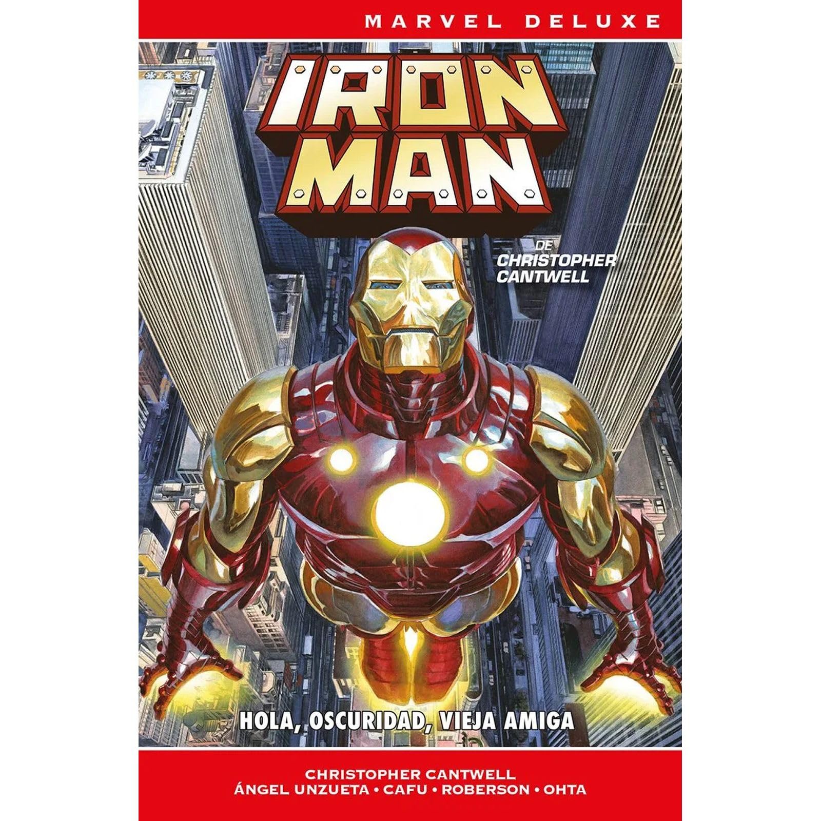 Libro: Marvel deluxe iron man de christopher cantwell 2. hola, oscuridad, vieja amiga