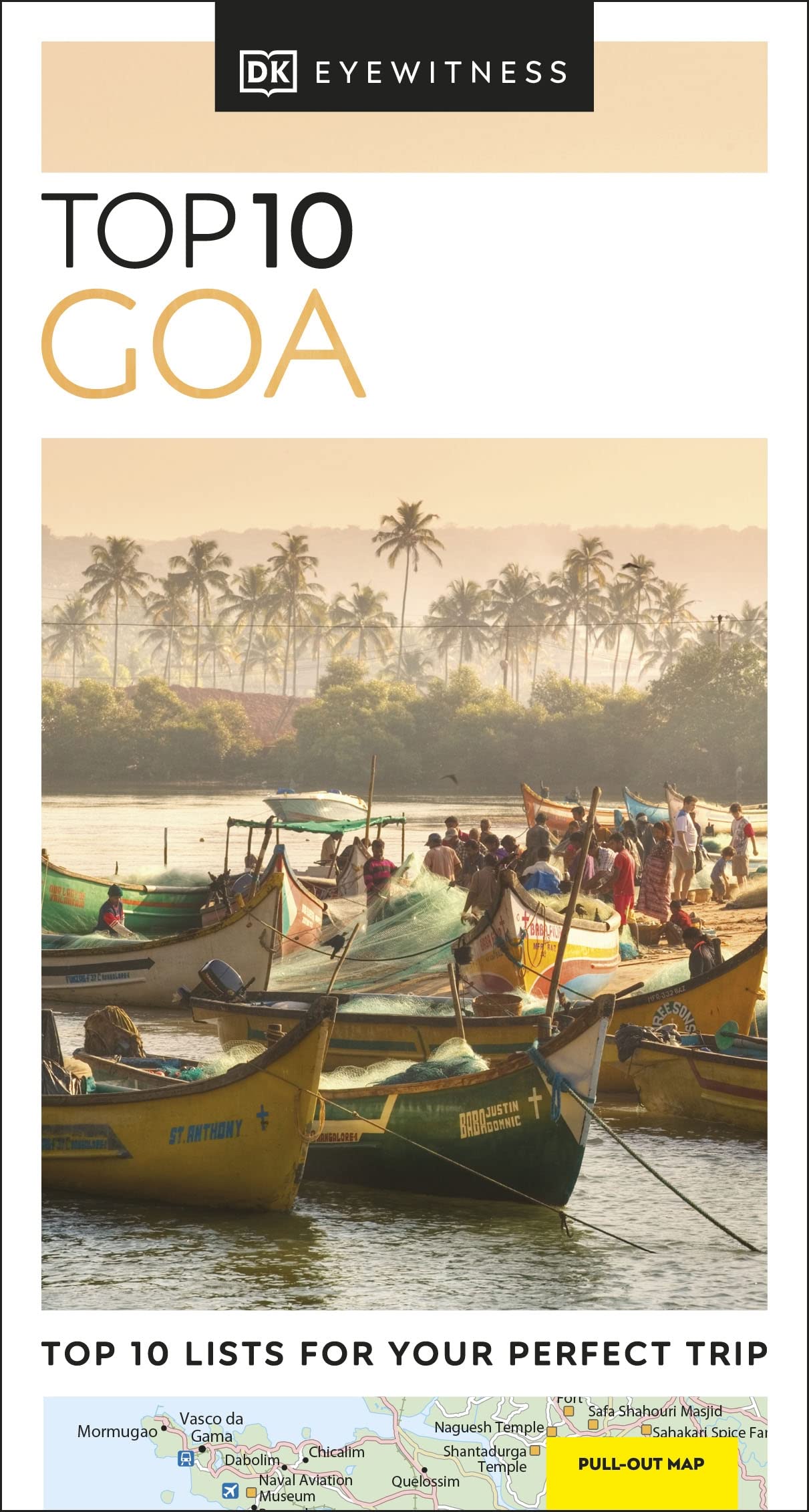 Libro: DK Eyewitness Top 10 Goa: Top 10 lists for your perfect trip, plus an all-weather folded map (Pocket Travel Guide)