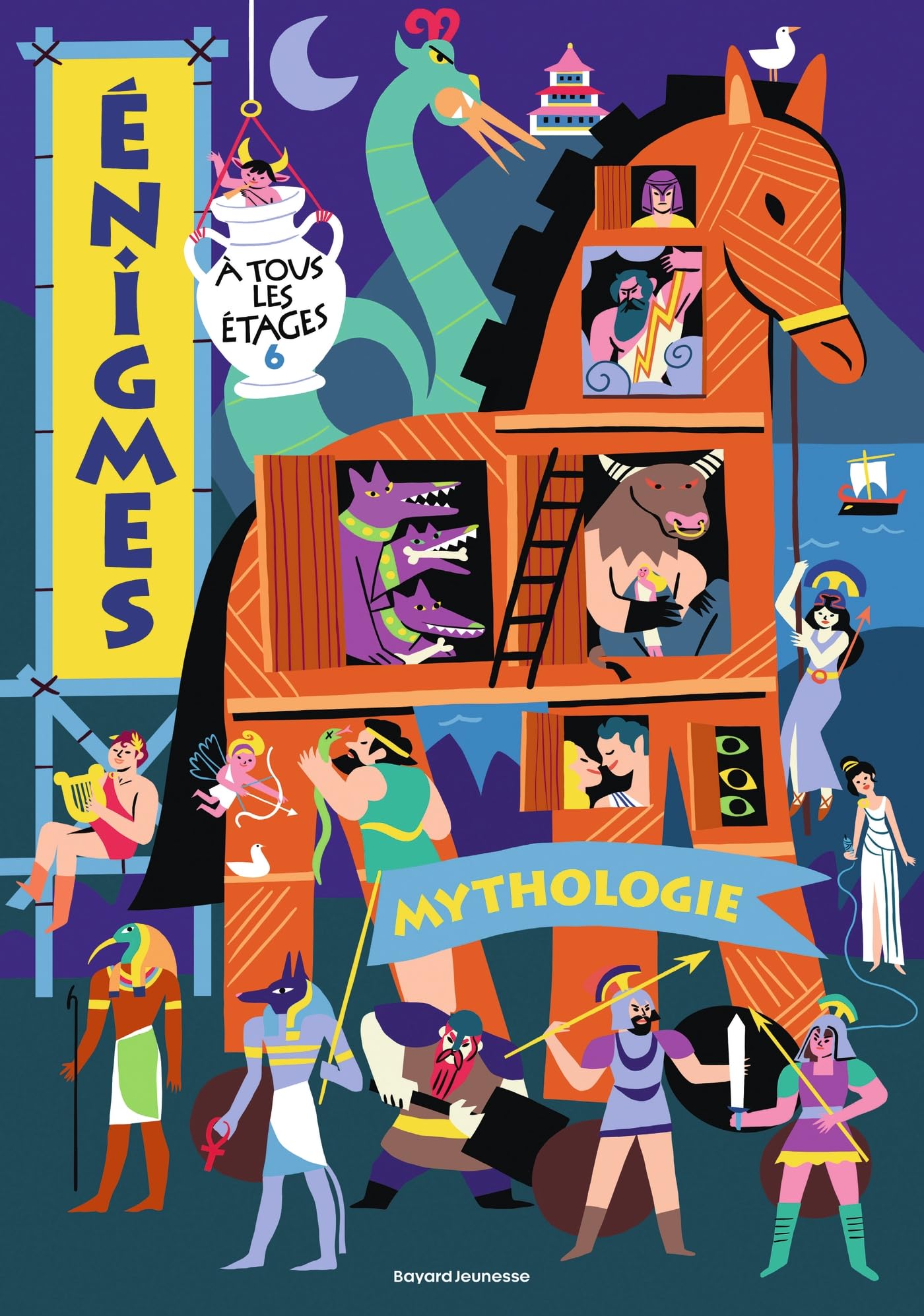 Libro: Énigmes à tous les étages, Tome 06: Mythologie
