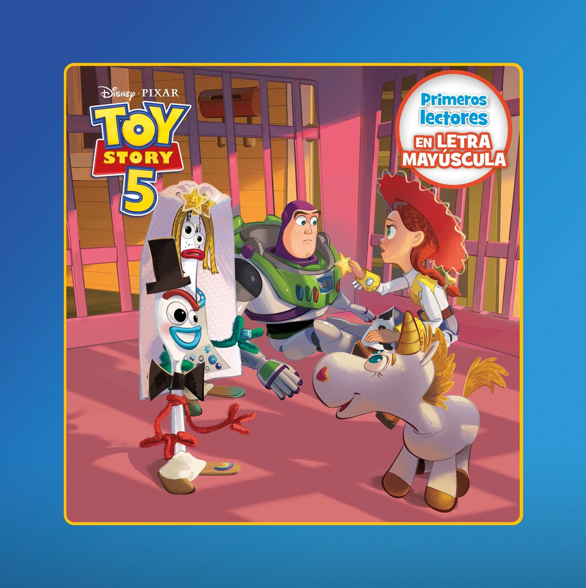 Toy Story 5. Primeros lectores en letra MAYÚSCULA (DISNEY. TOY STORY 5)
