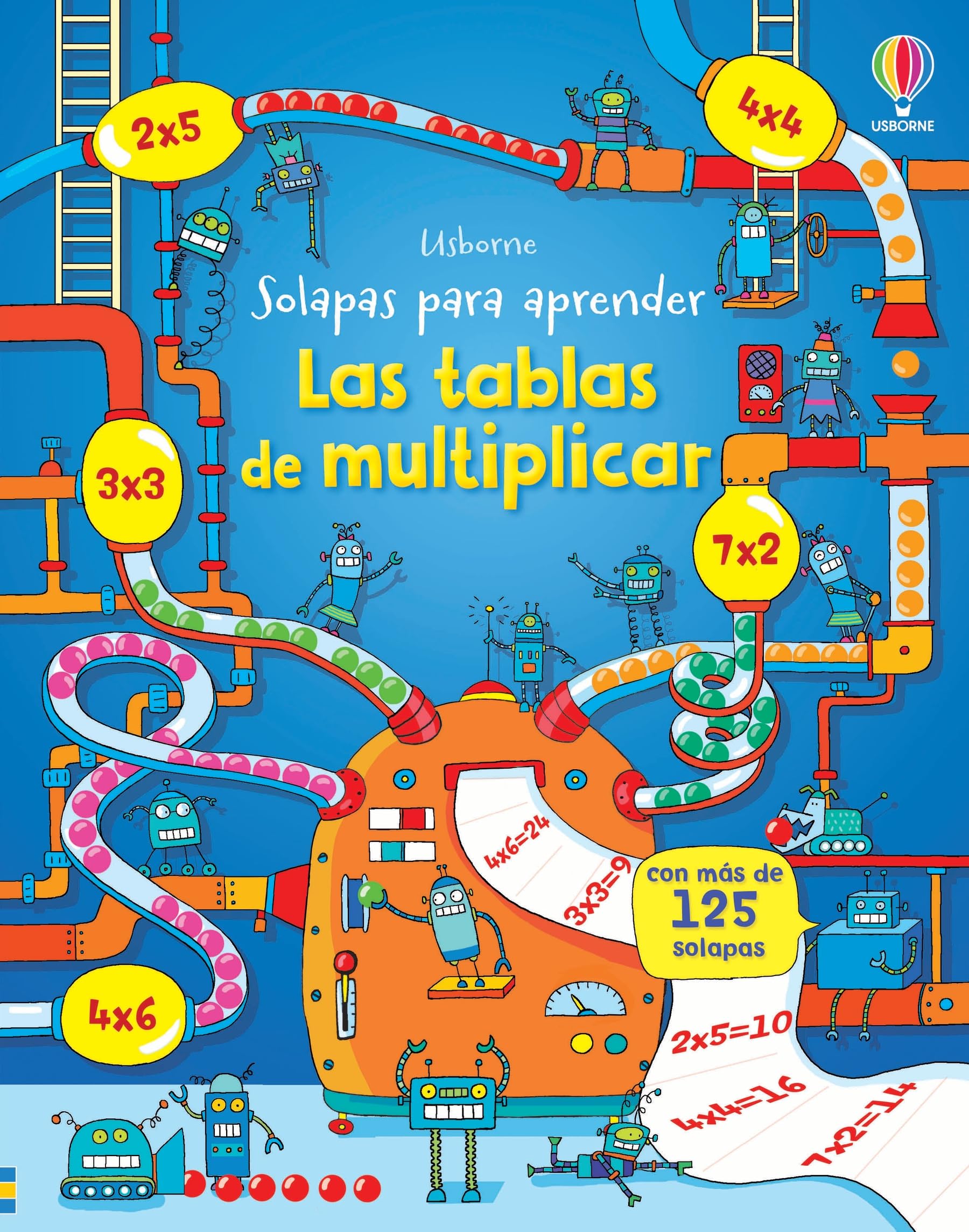 Las tablas de multiplicar (Solapas para aprender)