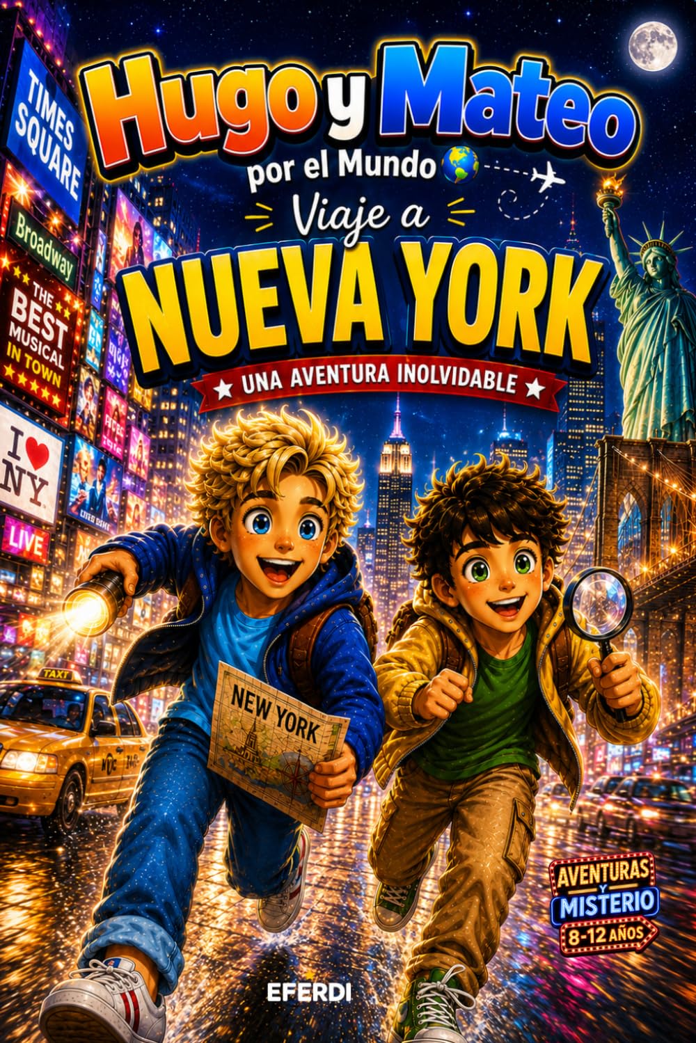 Libro: Hugo y Mateo por el Mundo: Viaje a Nueva York