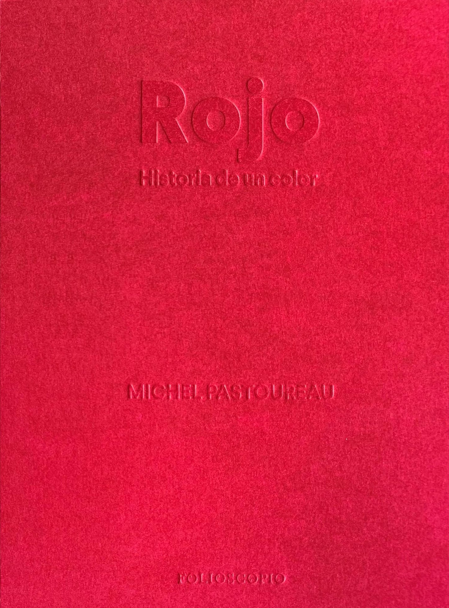 Libro: Rojo. Historia de un color