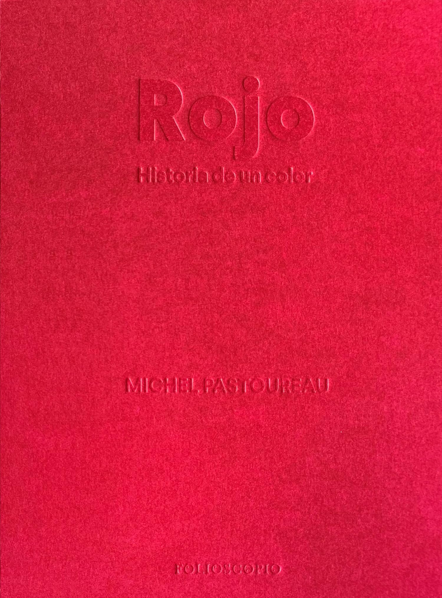 Libro: Rojo. Historia de un color