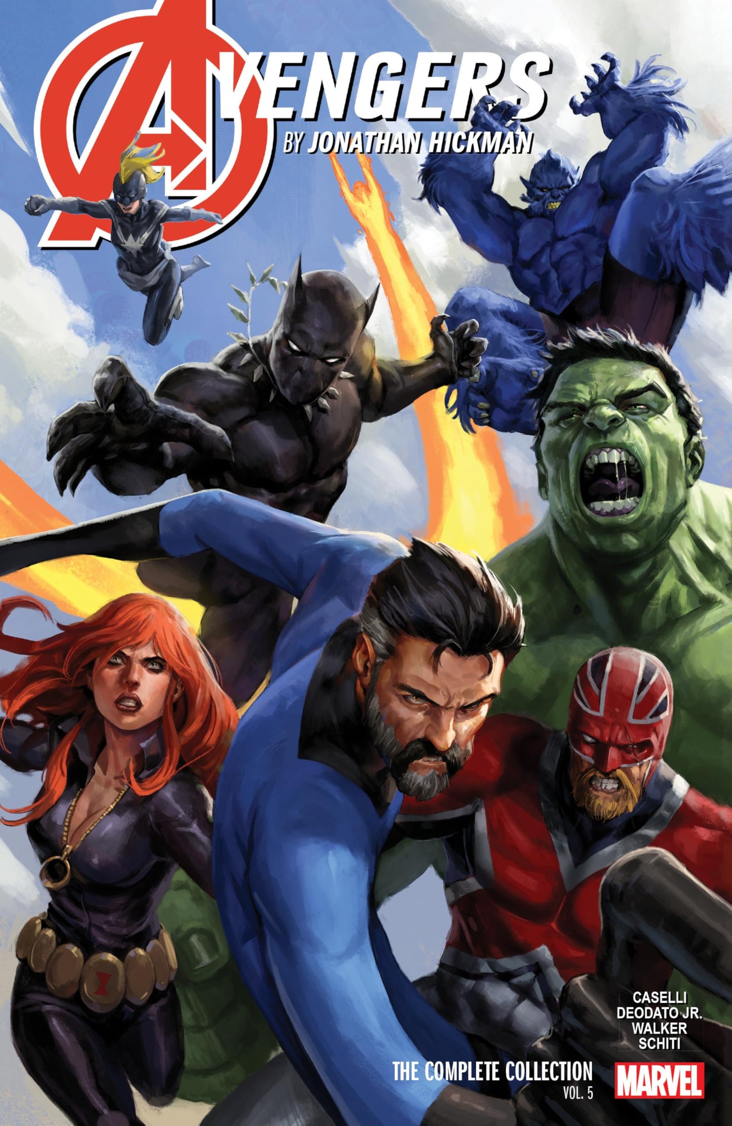 Libro: AVENGERS BY JONATHAN HICKMAN: THE COMPLETE COLLECTION VOL. 5