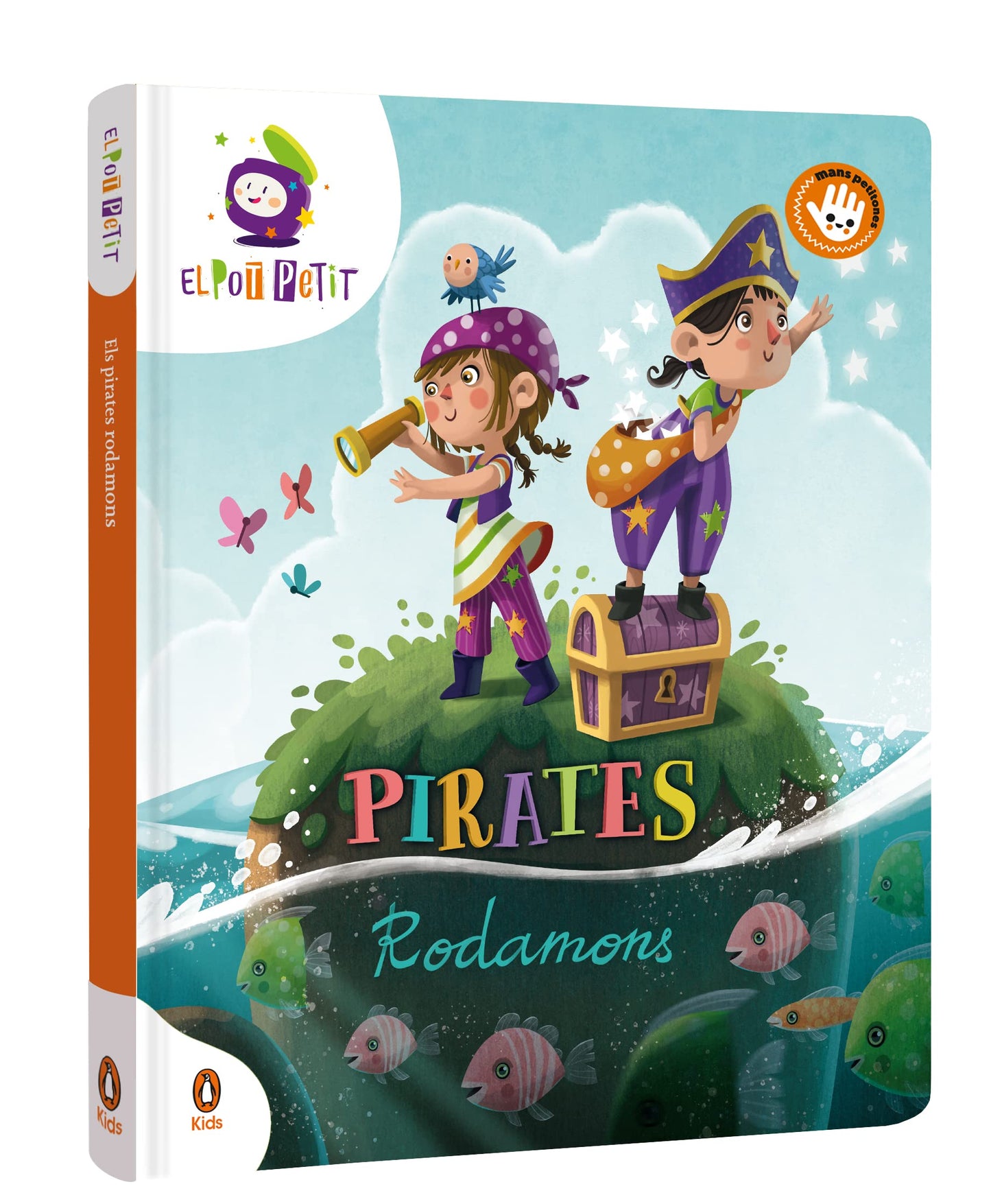 Libro: Pirates rodamons: Llibre de cartró (Contes que compten)
