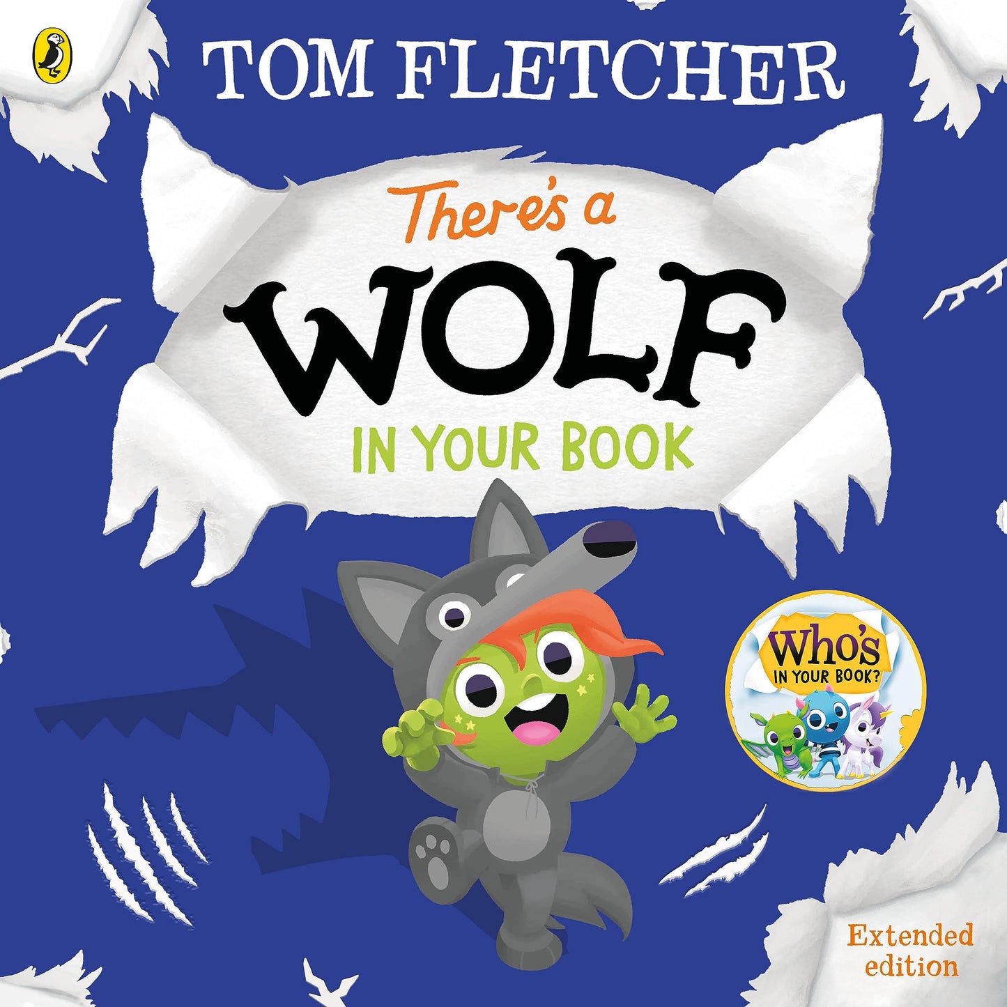 Libro: Puffin Theres a Wolf in Your Book (Whos in Your Book?).