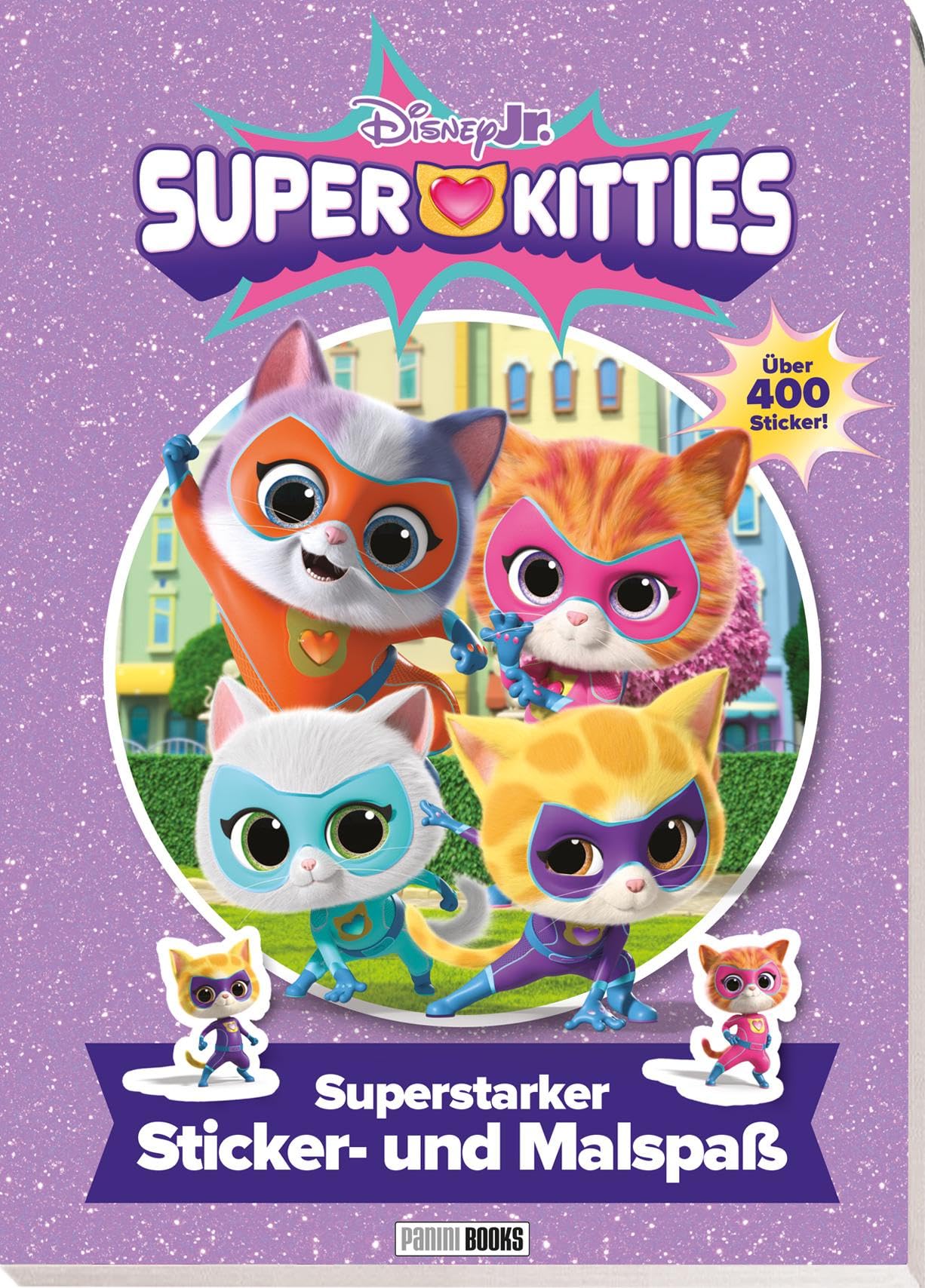 Libro: Disney Junior SuperKitties: Superstarker Sticker- und Malspaß: Sticker- und Malblock