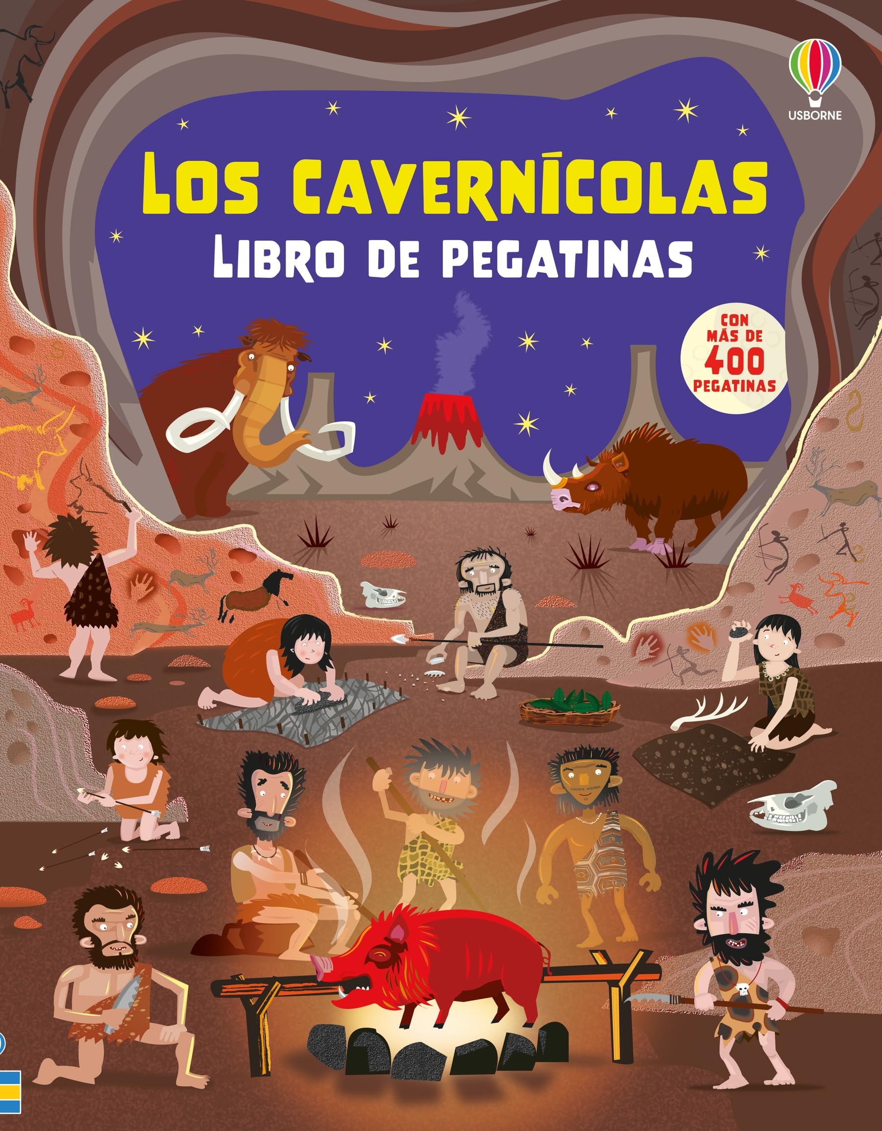 Libro: Los cavernícolas (Pegatinas para todos)