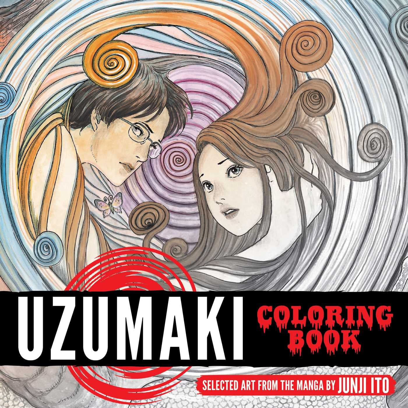 Libro: Uzumaki Coloring Book: The Art of the Manga (Junji Ito)