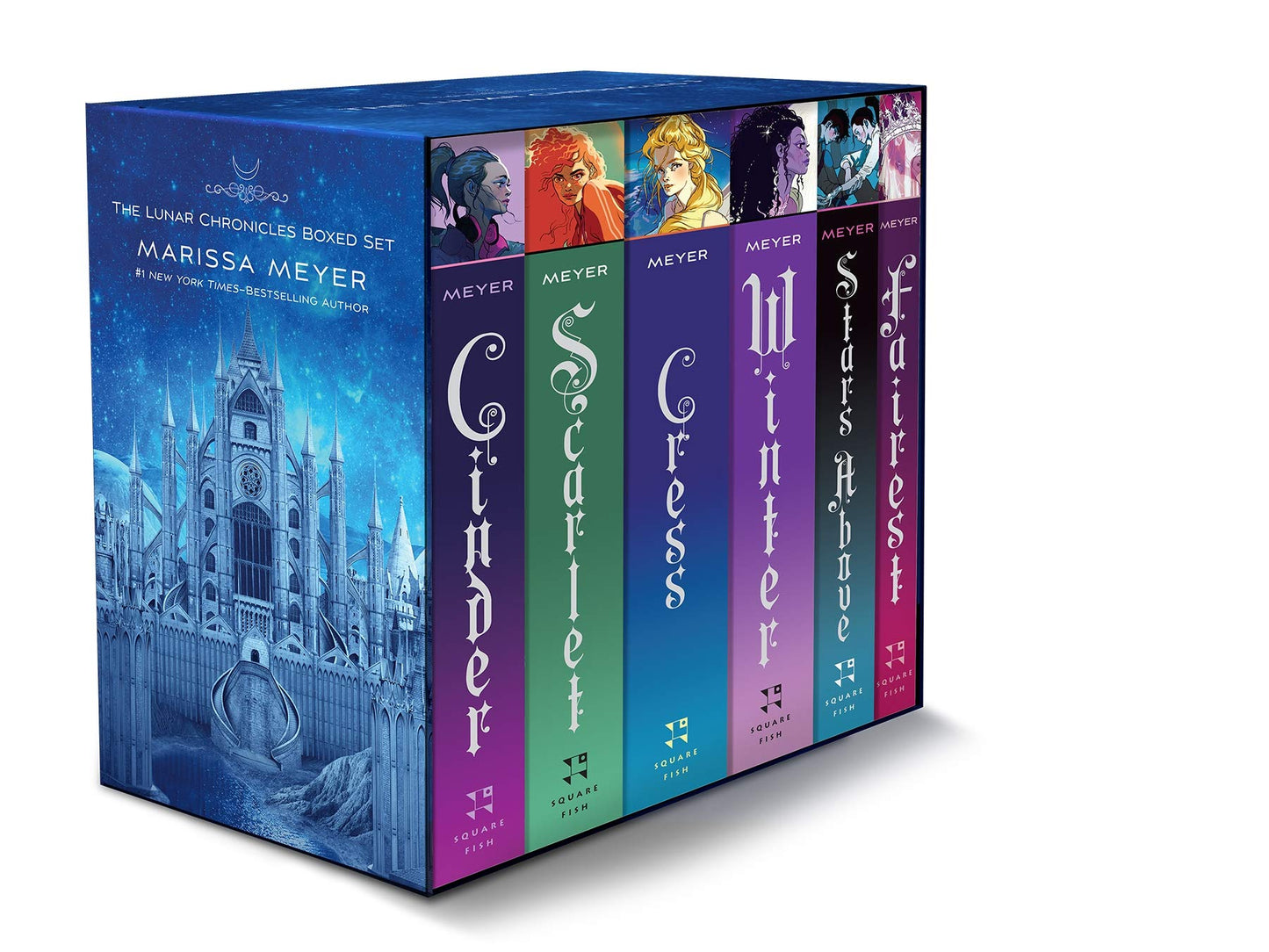 Libro: The Lunar Chronicles Boxed Set: Cinder, Scarlet, Cress, Fairest, Stars Above, Winter