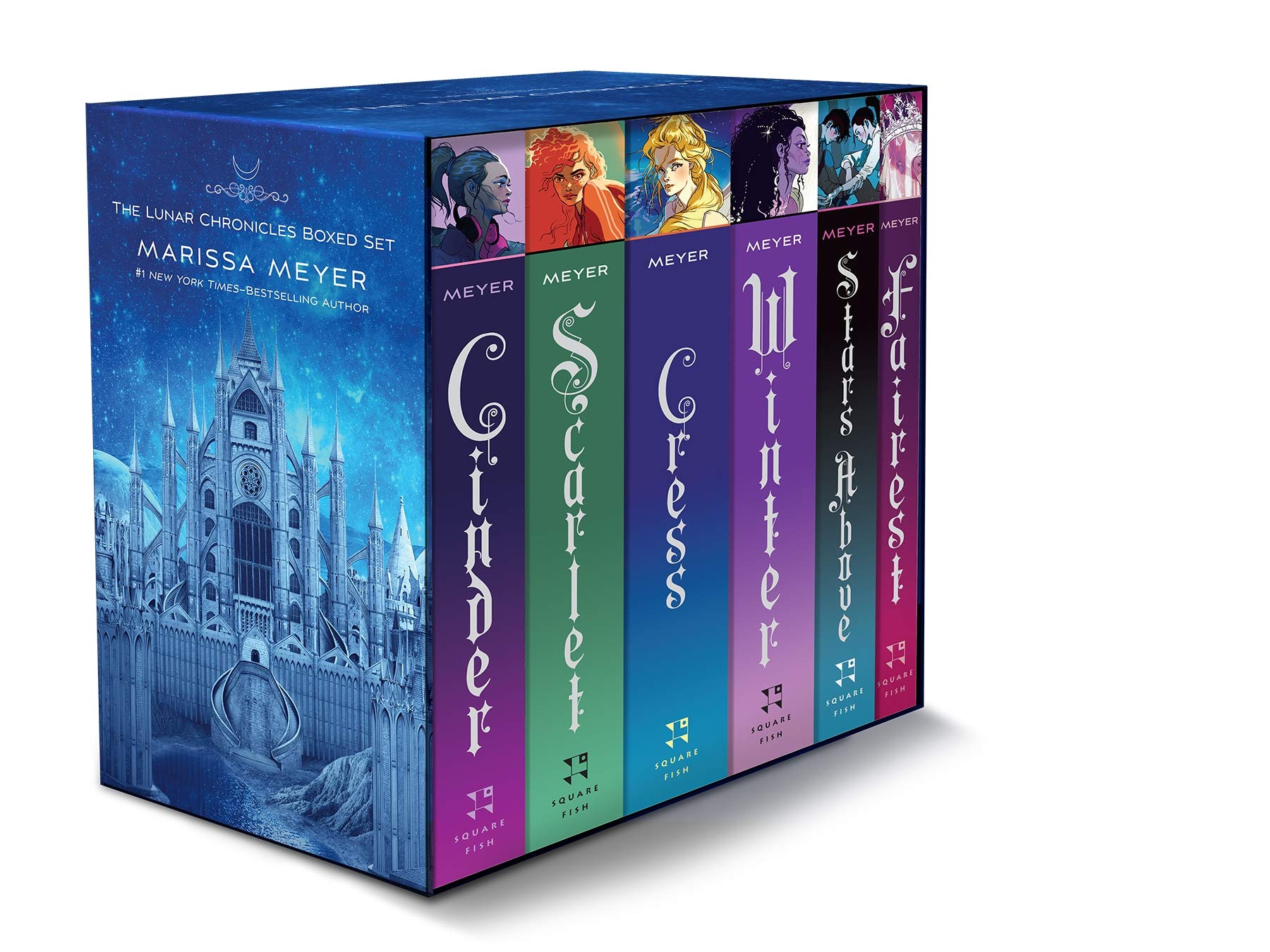 Libro: The Lunar Chronicles Boxed Set: Cinder, Scarlet, Cress, Fairest, Stars Above, Winter