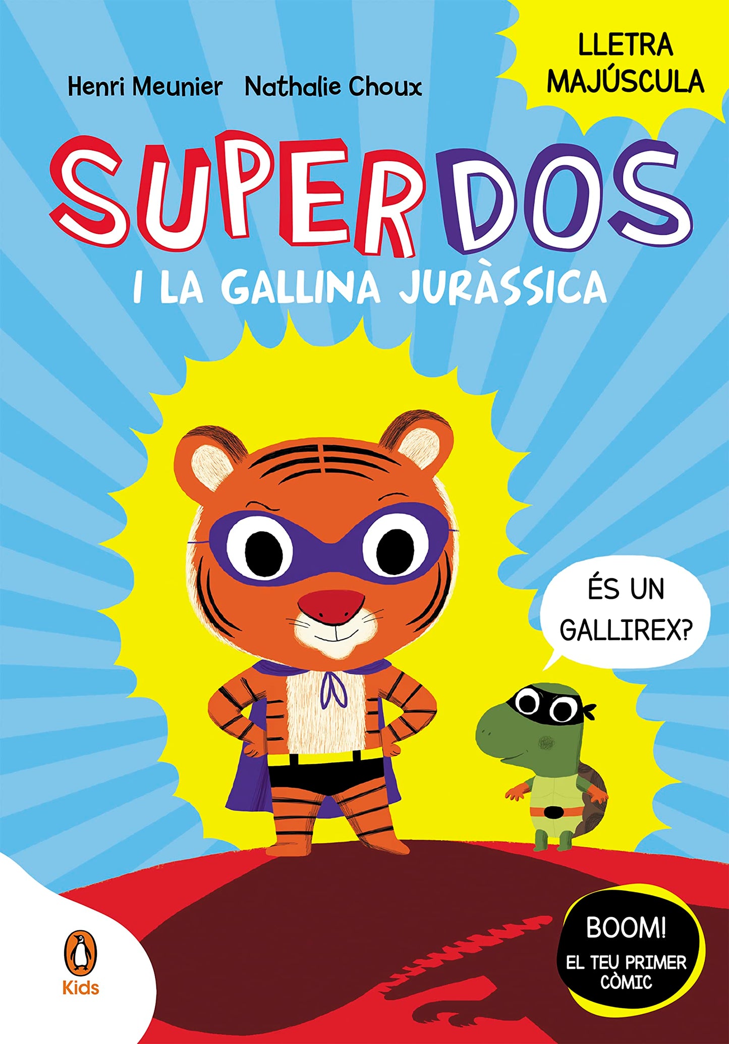 Libro: SuperDos i la gallina juràssica (SuperDos 1): Amb lletra MAJÚSCULA per a aprendre a llegir