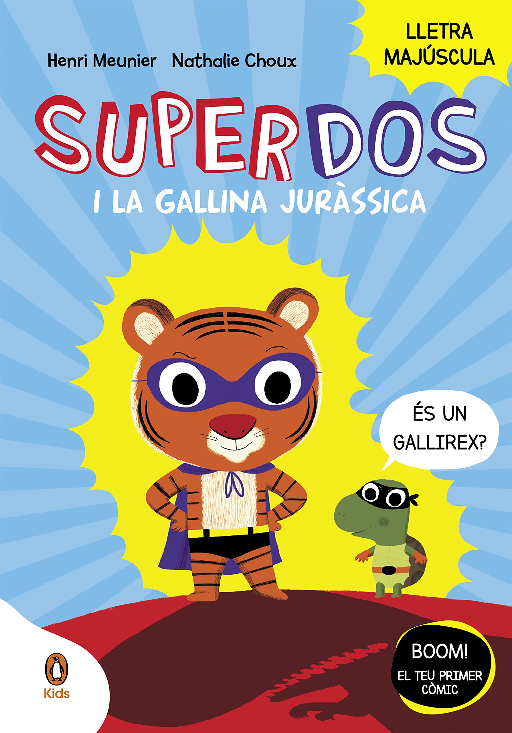 Libro: SuperDos i la gallina juràssica (SuperDos 1): Amb lletra MAJÚSCULA per a aprendre a llegir