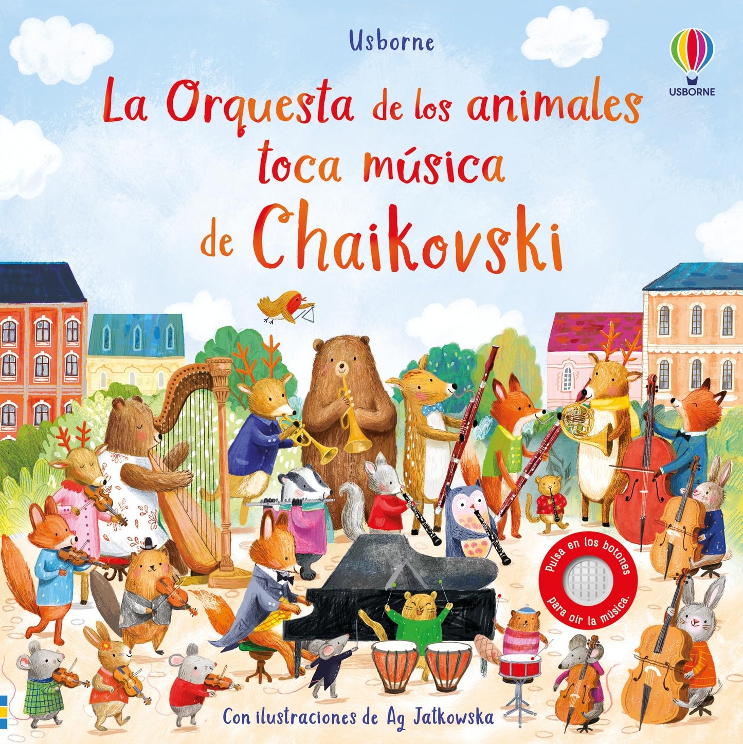 Libro: La Orquesta de los animales toca música de Chaikovski