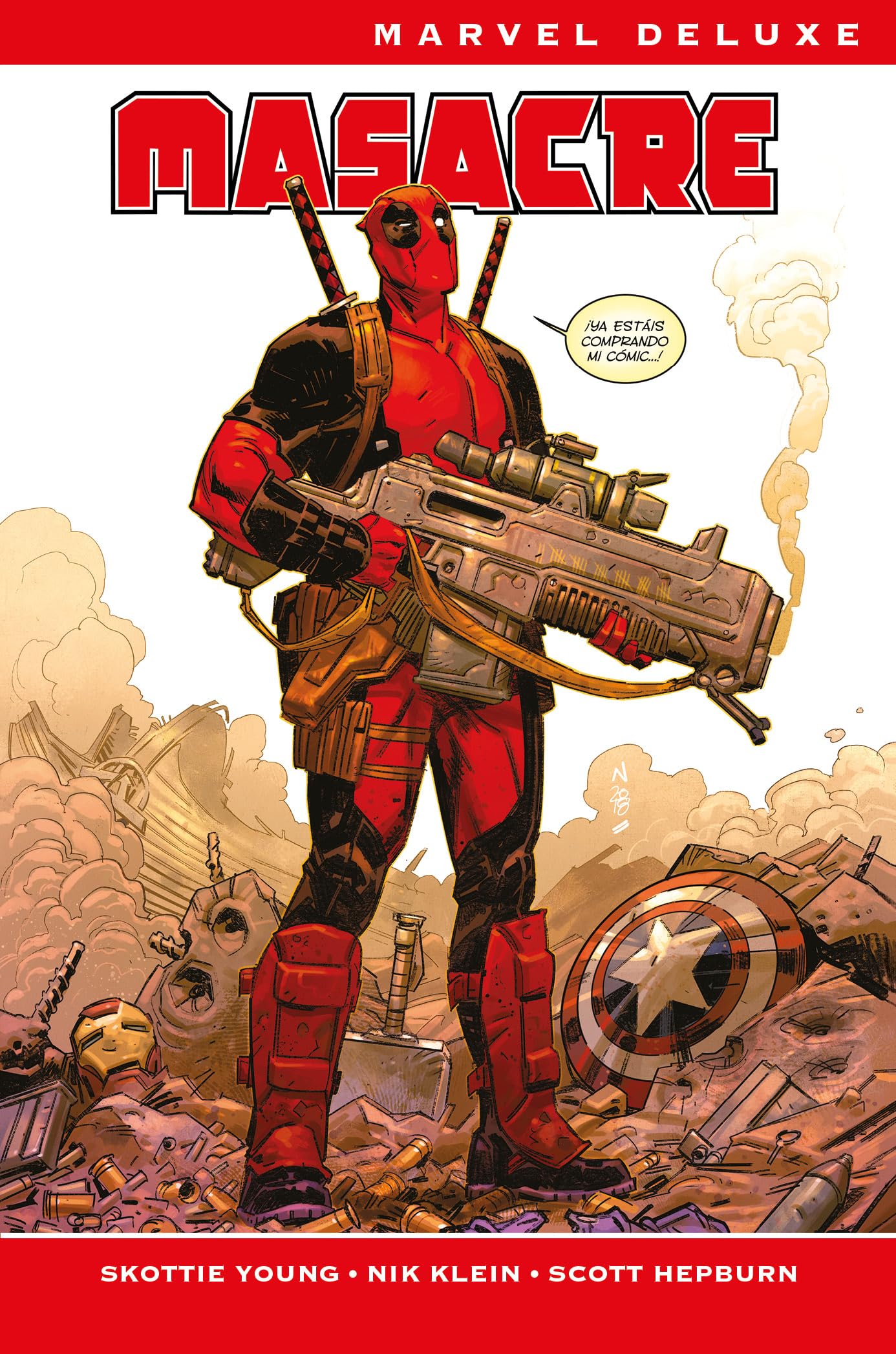 Libro: Marvel deluxe masacre de skottie young y nic klein. la colección completa