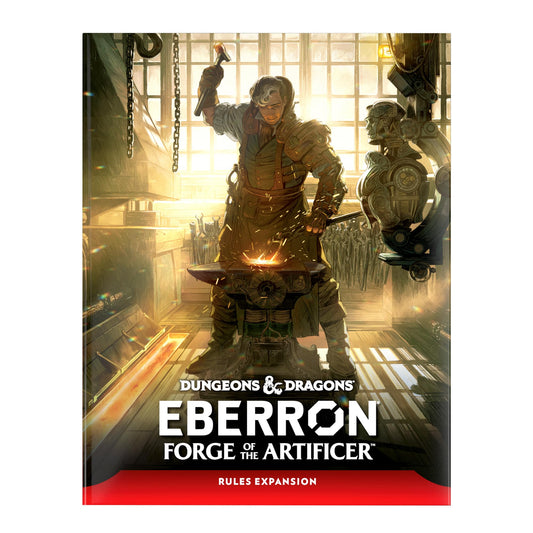 Dungeons & Dragons Eberron: Forge of The Artificer (Libro de expansión del reglamento de D&D)
