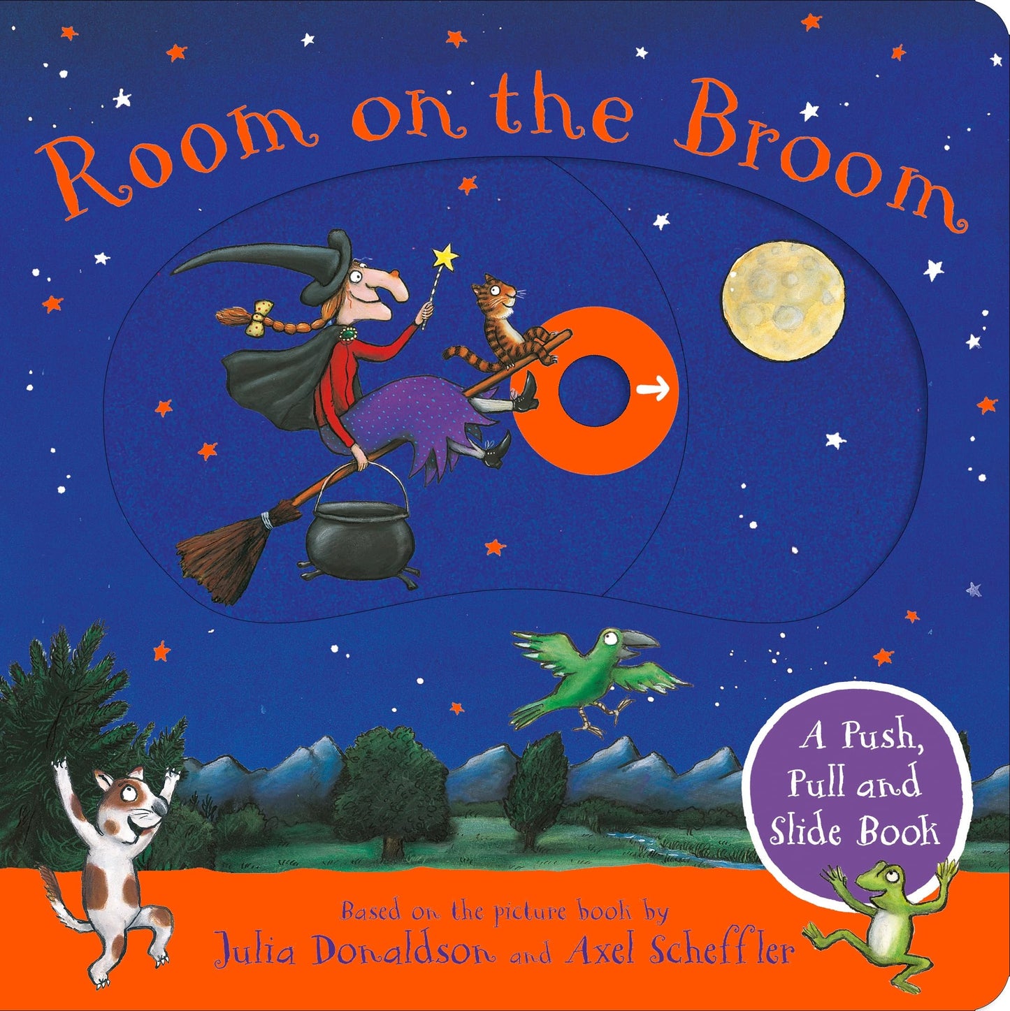 Libro: Room on the Broom: A Push, Pull and Slide Book: The perfect Halloween gift for toddlers