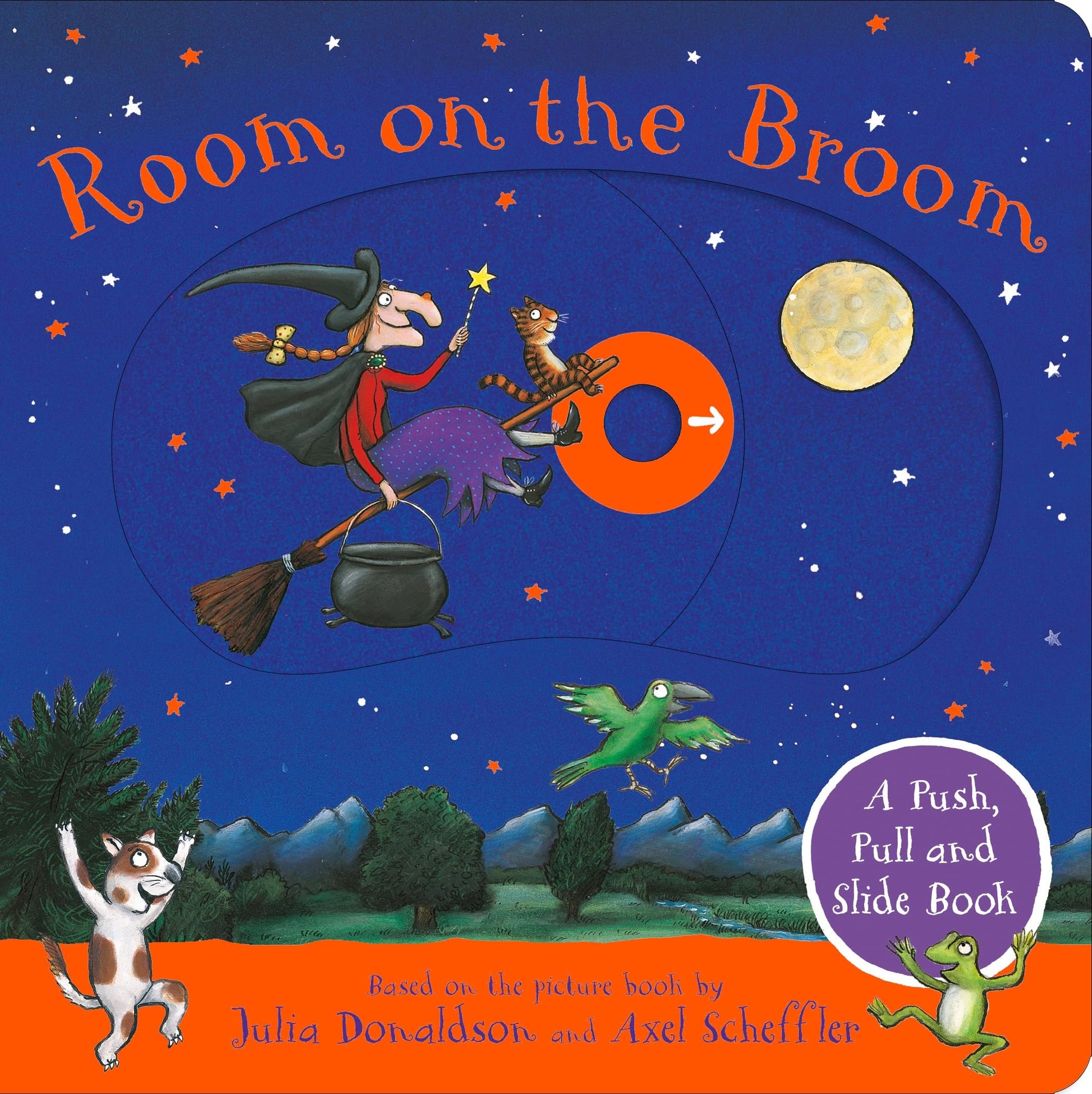 Libro: Room on the Broom: A Push, Pull and Slide Book: The perfect Halloween gift for toddlers