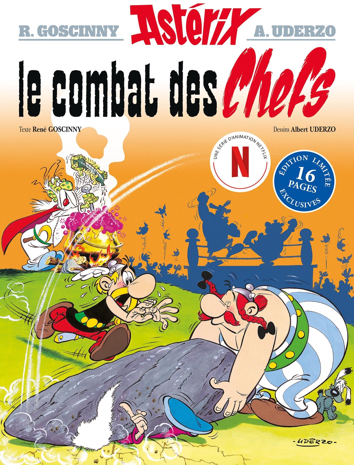 Libro: Astérix - Le Combat des chefs - Édition spéciale série Netflix