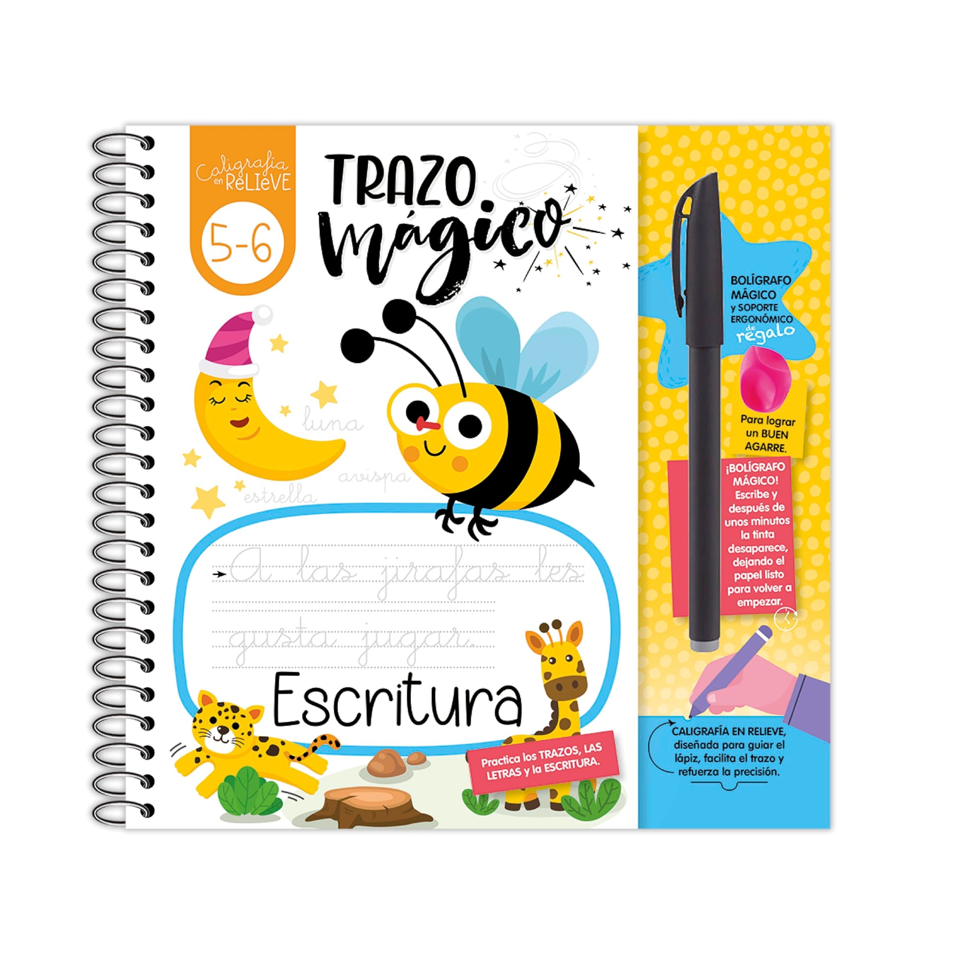 Libro: CALIGRAFIA EN RELIEVE - ESCRITURA