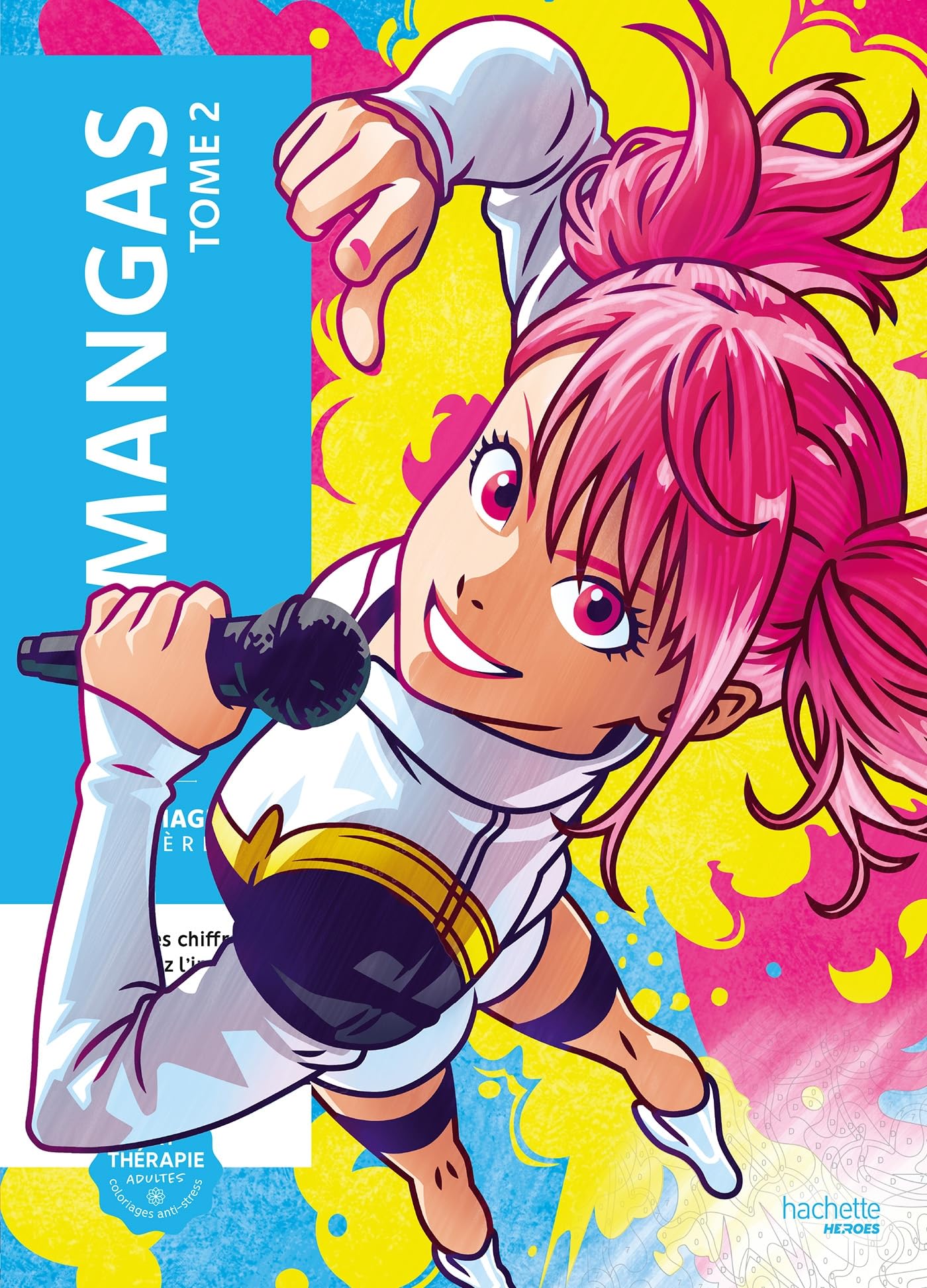 Libro: Coloriages Mystères - Mangas Tome 2