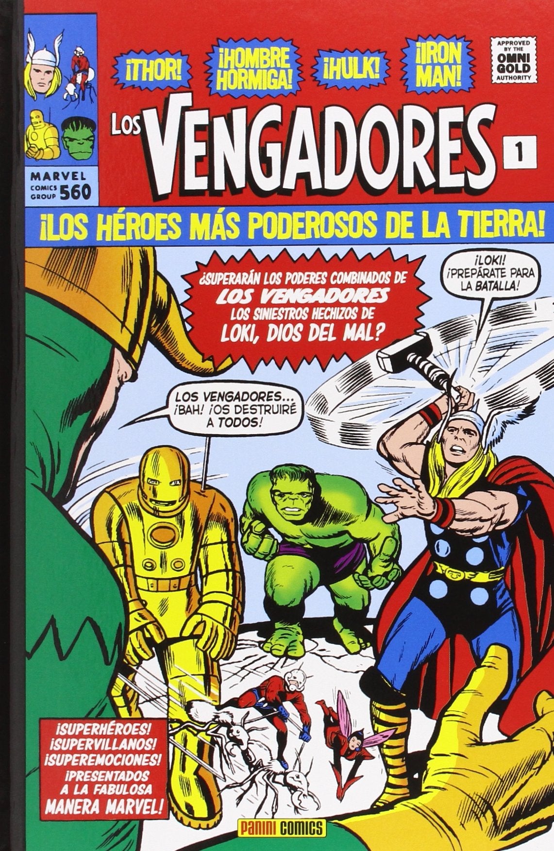 Libro: Los Vengadores No.1: La Llegada de los Vengadores