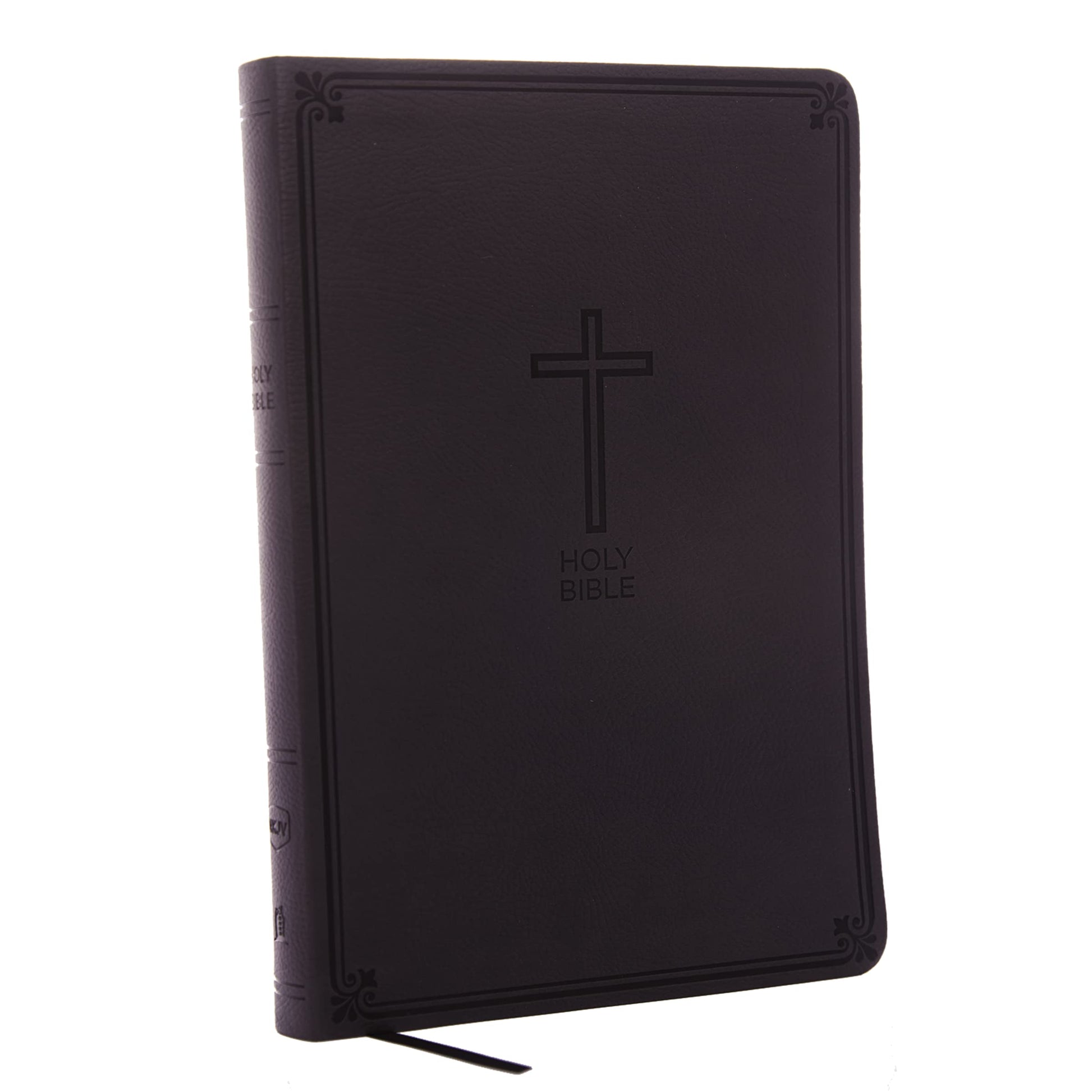 Libro: NKJV, Value Thinline Bible, Large Print, Charcoal Leathersoft, Red Letter, Comfort Print: Holy Bible, New King James Version