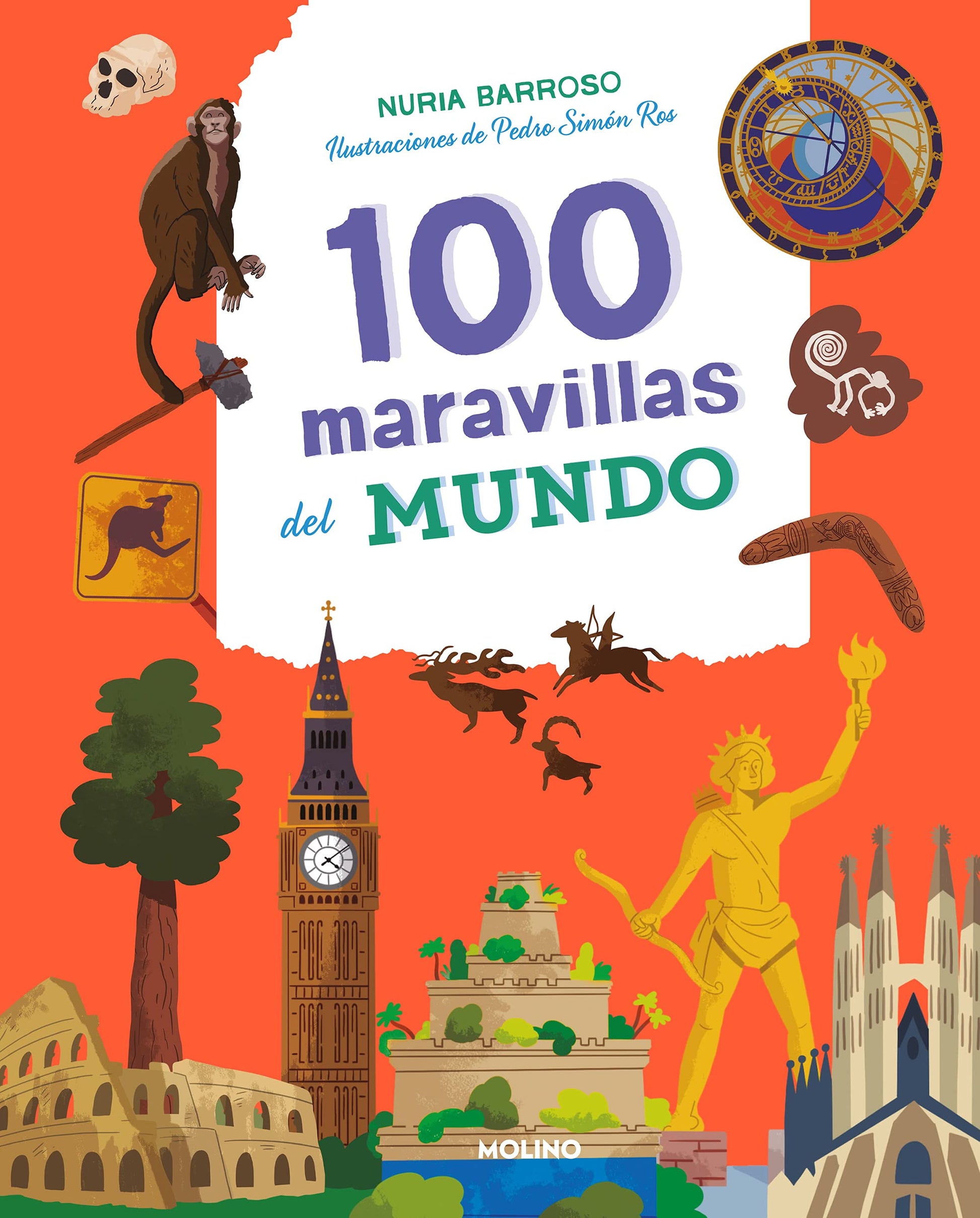 Libro: 100 maravillas del mundo (Colección 100) (No ficción infantil)