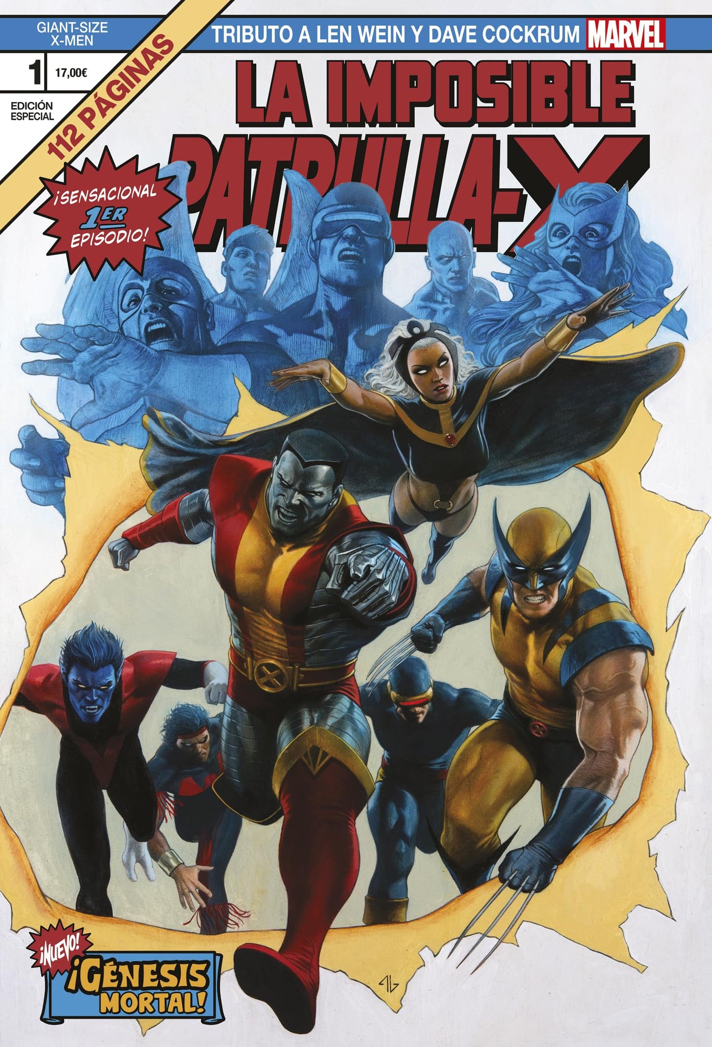 Libro: Albumes coediciones giant size x-men. tributo a len wein y dave cockrum