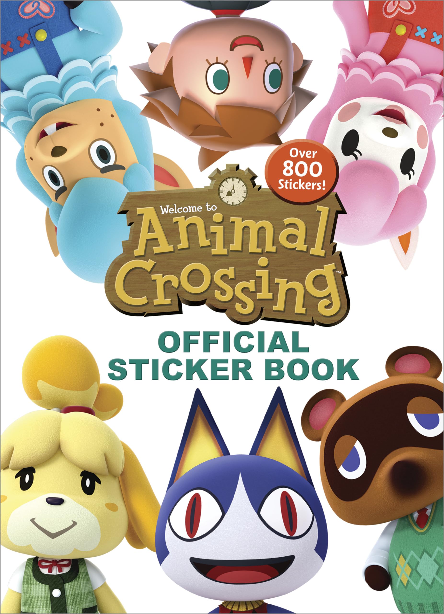 Libro: Animal Crossing Official Sticker Book (Nintendo) [Idioma Inglés]