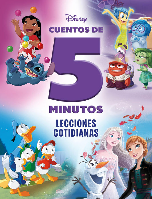 Disney. Cuentos de 5 minutos. Lecciones cotidianas (Disney. Otras propiedades)