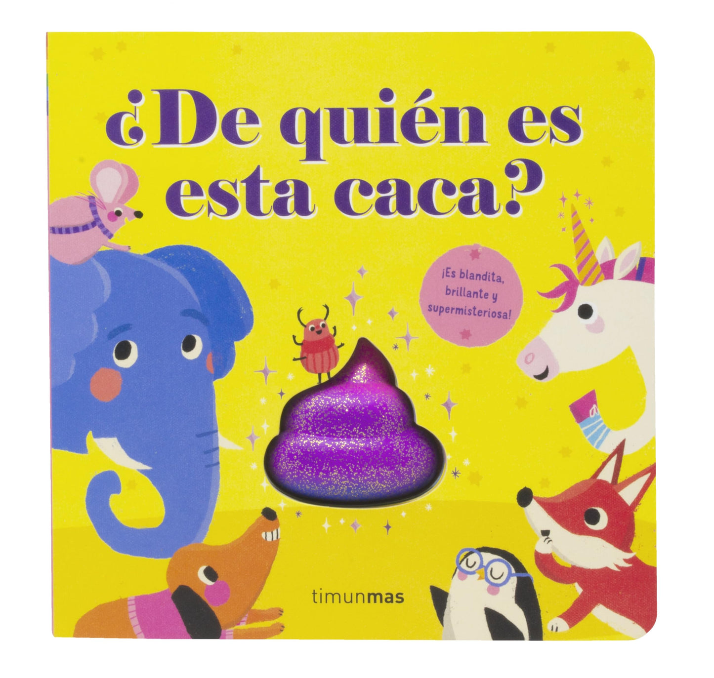Libro: ¿De quién es esta caca?: Amb una caca toveta, brillant i supermisteriosa! (Libros con texturas)