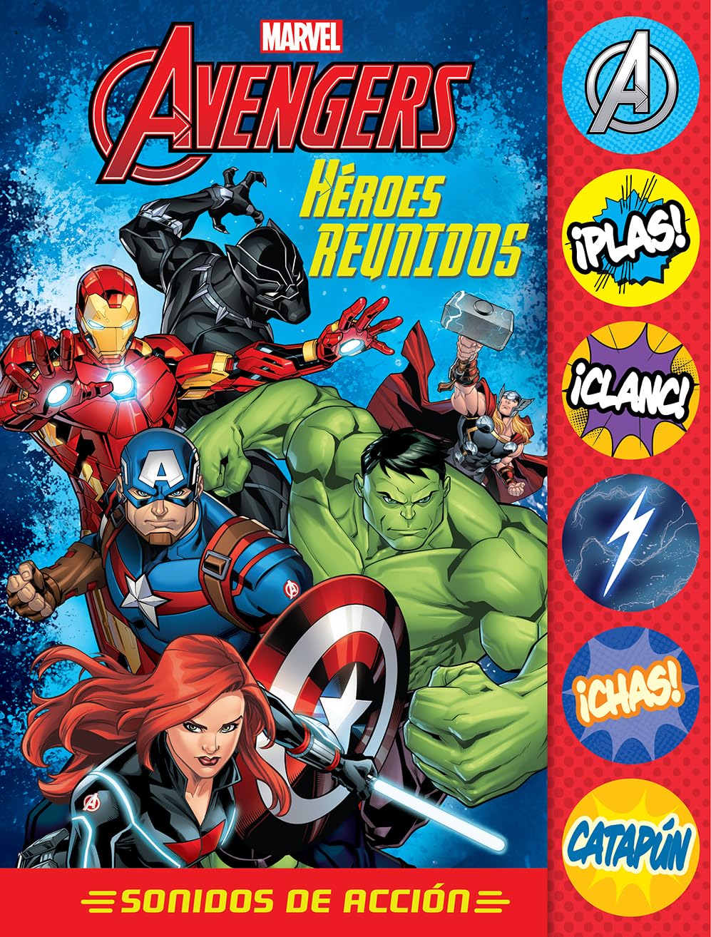 Libro: AVENGERS, HEROES REUNIDOS. SONIDOS DE ACCIÓN (Action Sound Book)